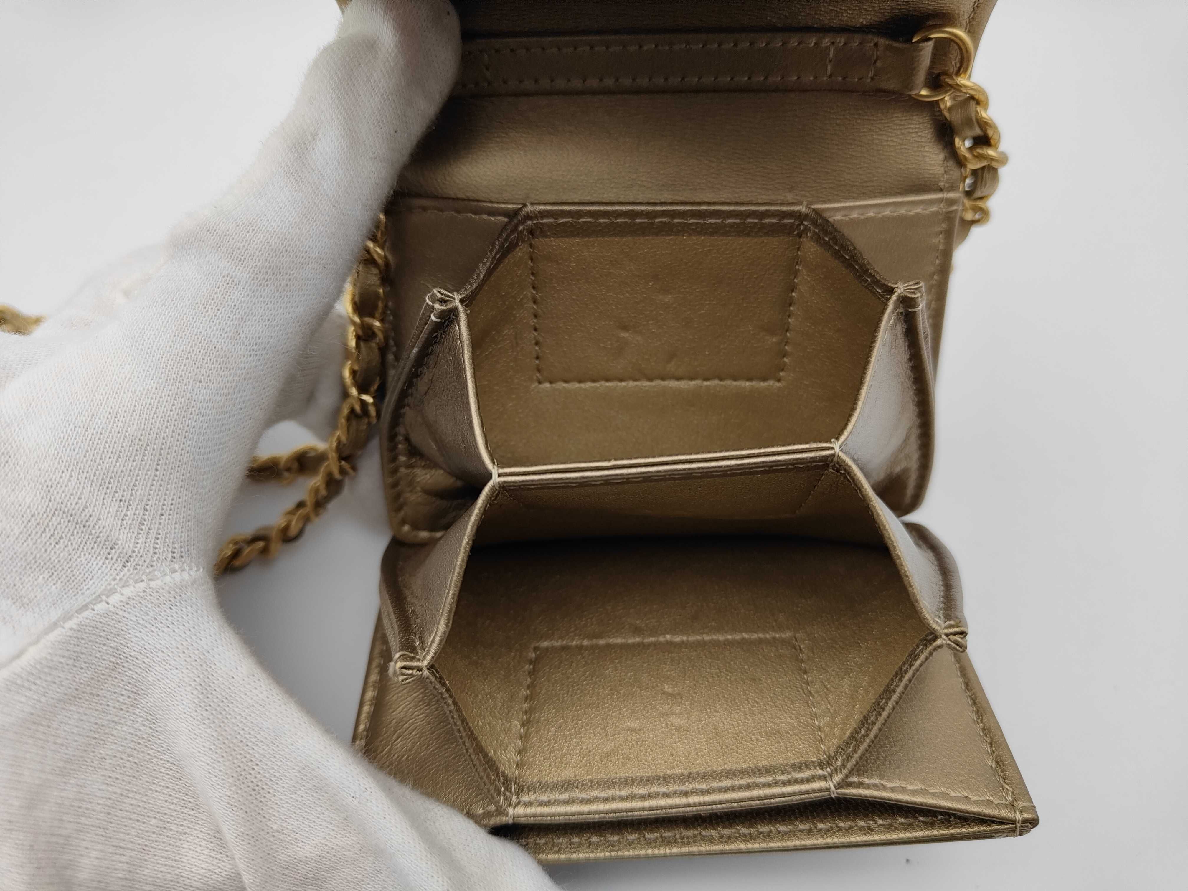 Matelassé Chain Shoulder Bag — view 7