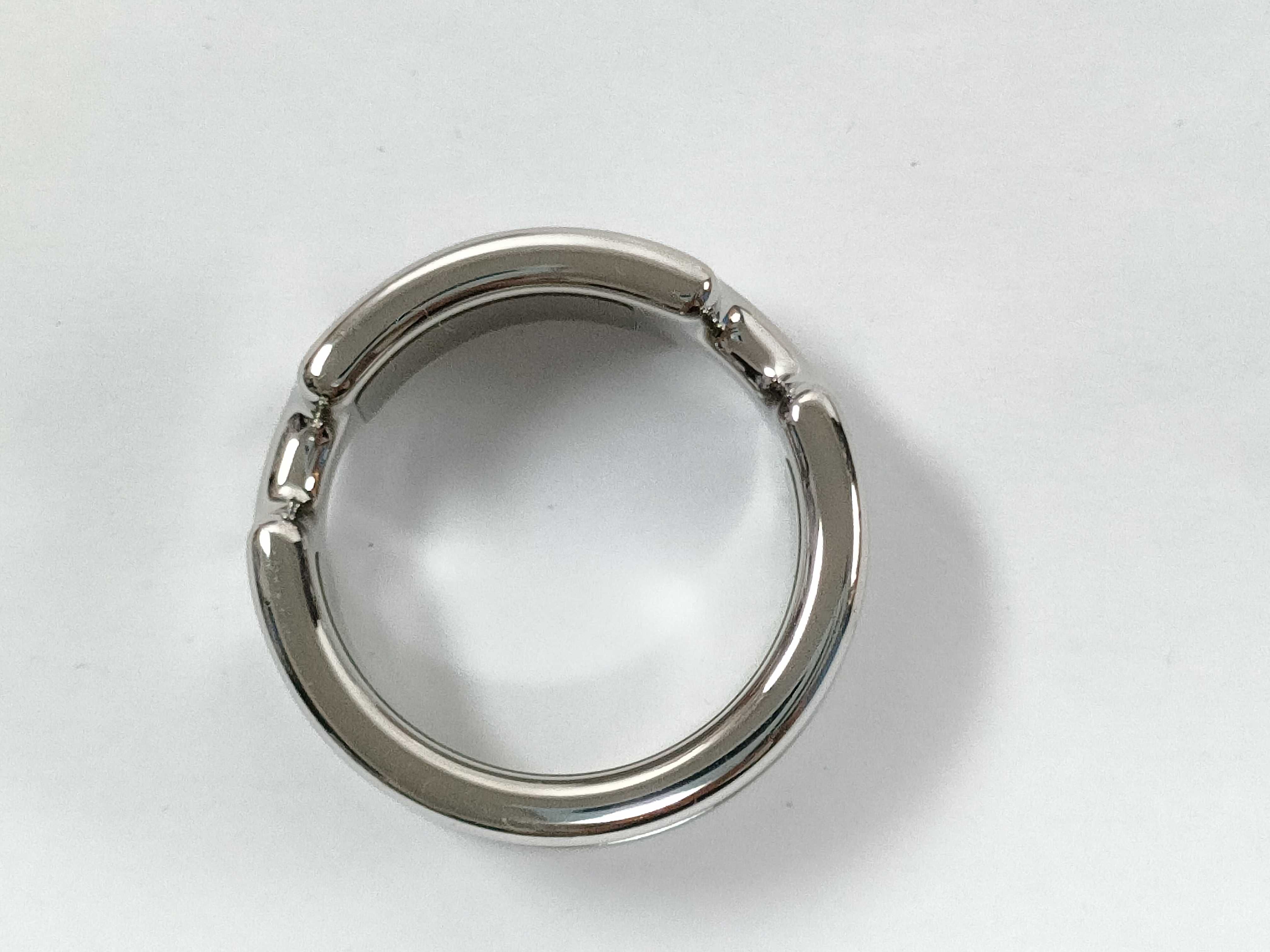 Olympus Ring PM Etoupe Silver Hardware Size M Hermes Ring — view 5
