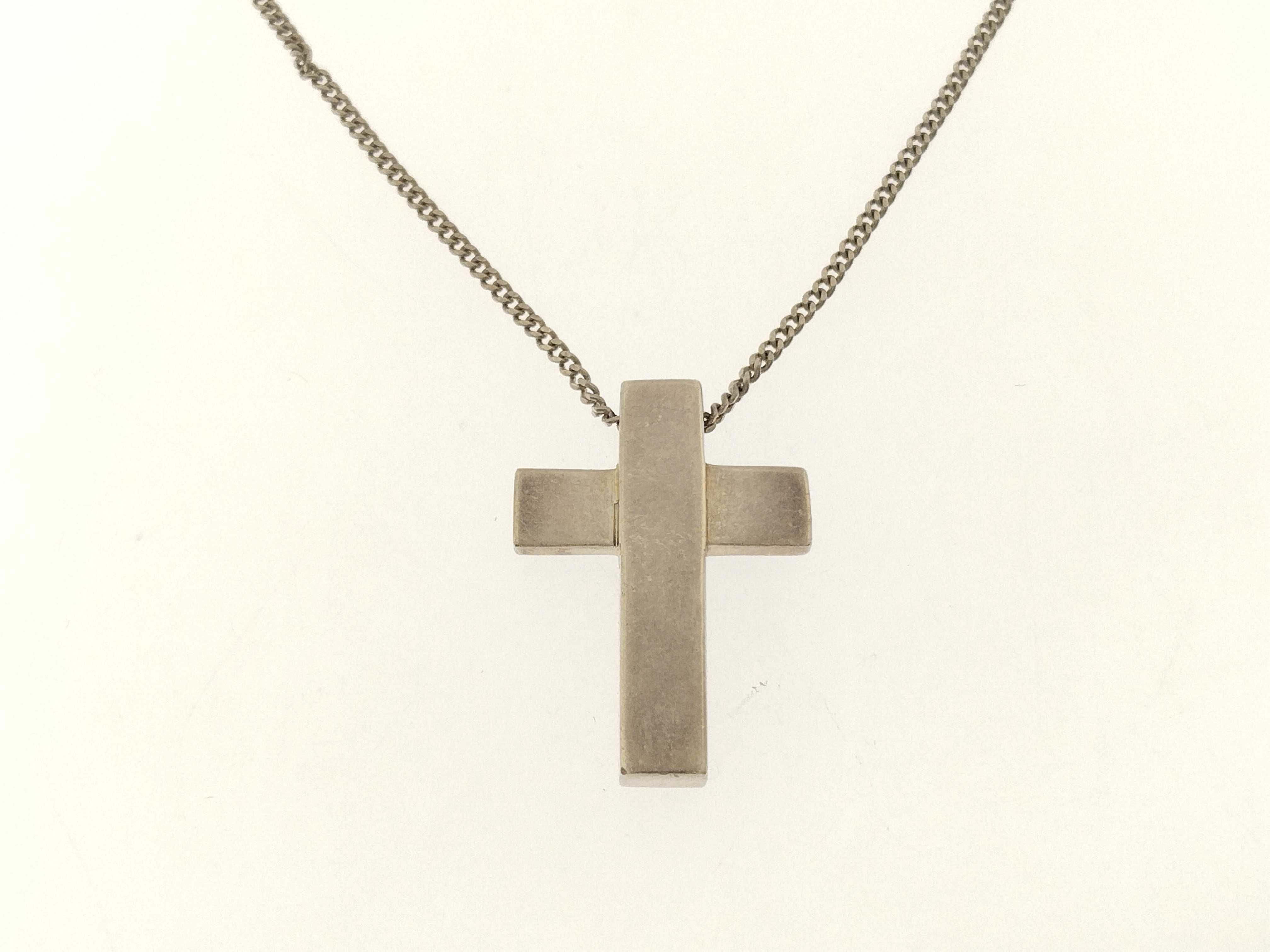 Cross Necklace / SV925 / Silver Necklace