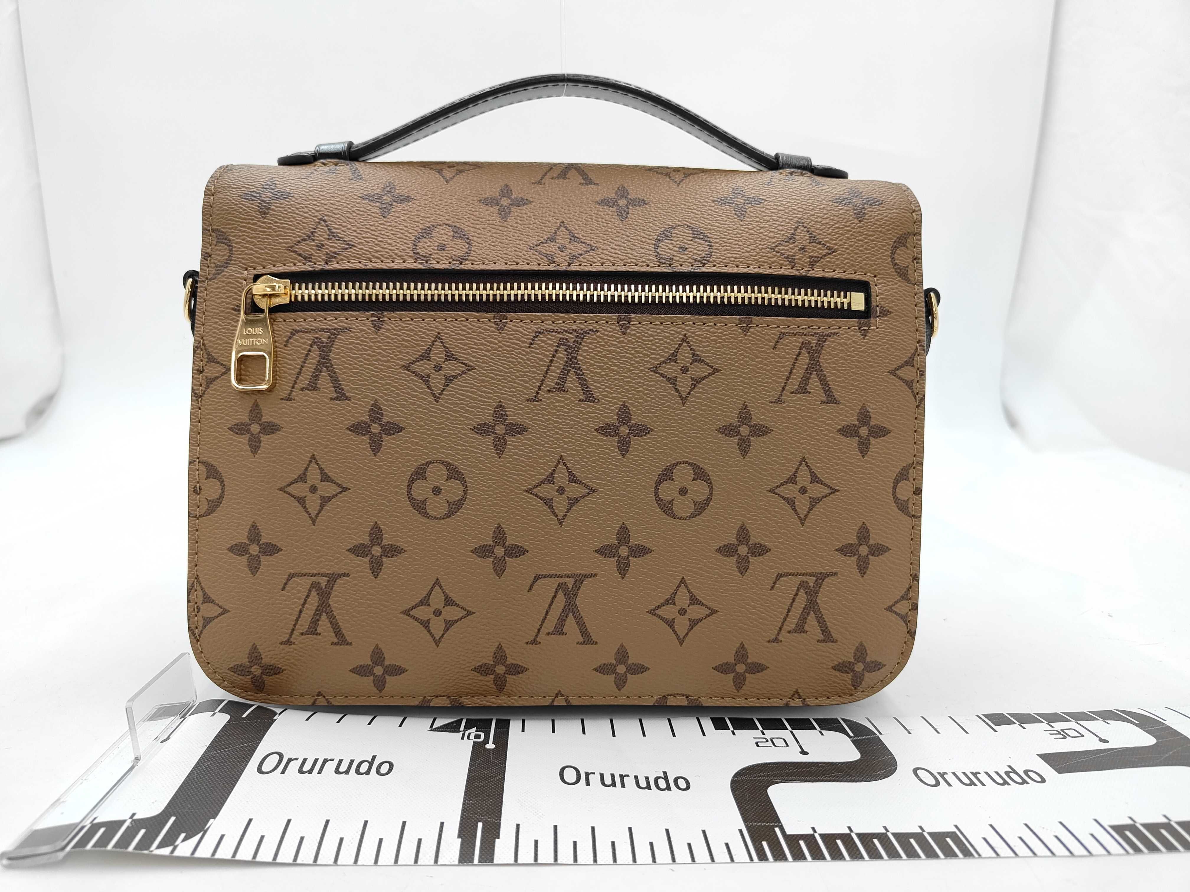 M44876 Monogram Reverse Pochette Metis MM 2-Way Handbag — view 2