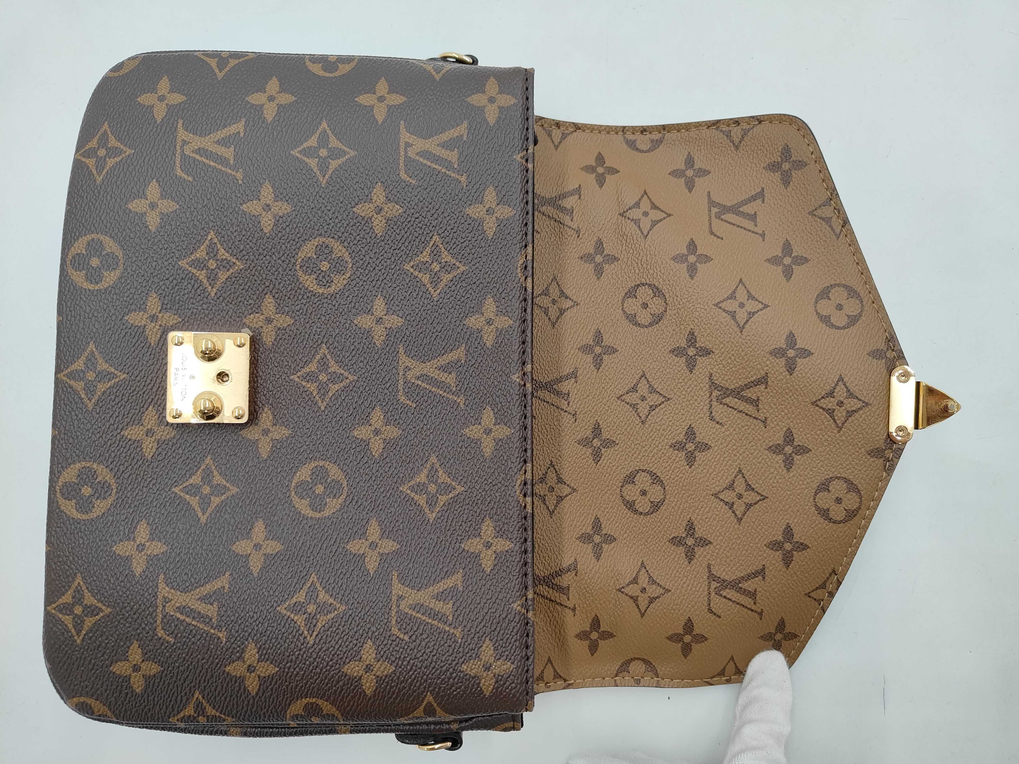 M44876 Monogram Reverse Pochette Metis MM 2-Way Handbag — view 9