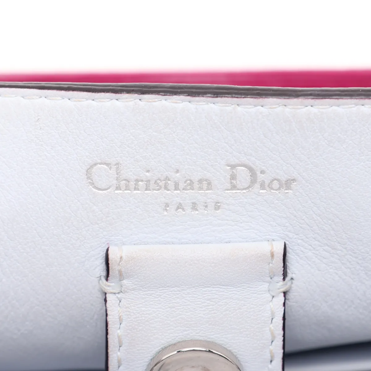 Diorissimo Leather 2-Way Handbag, Purple — view 11