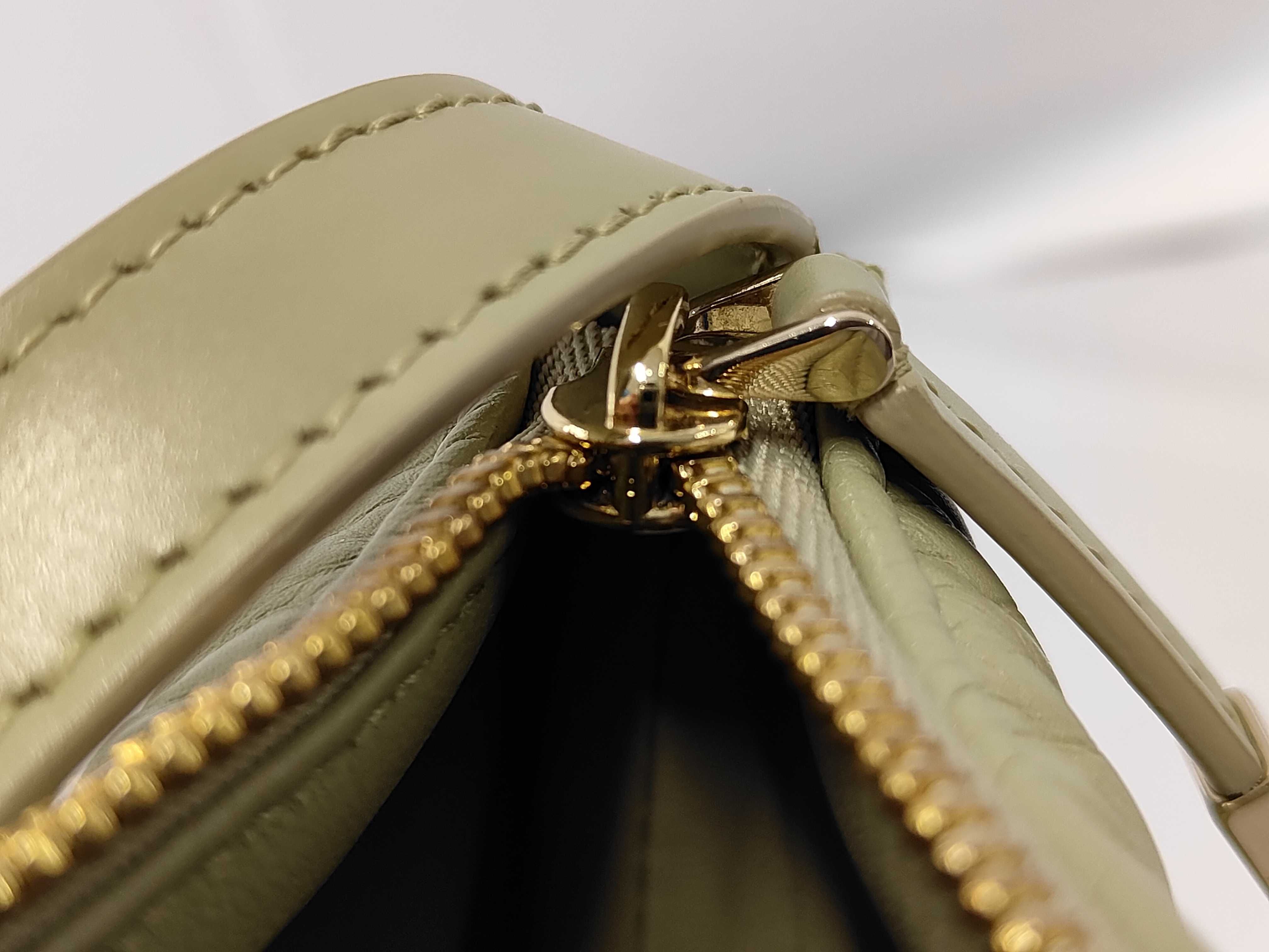 Nomad Pouch Cannage Lambskin Khaki Pouch — view 12