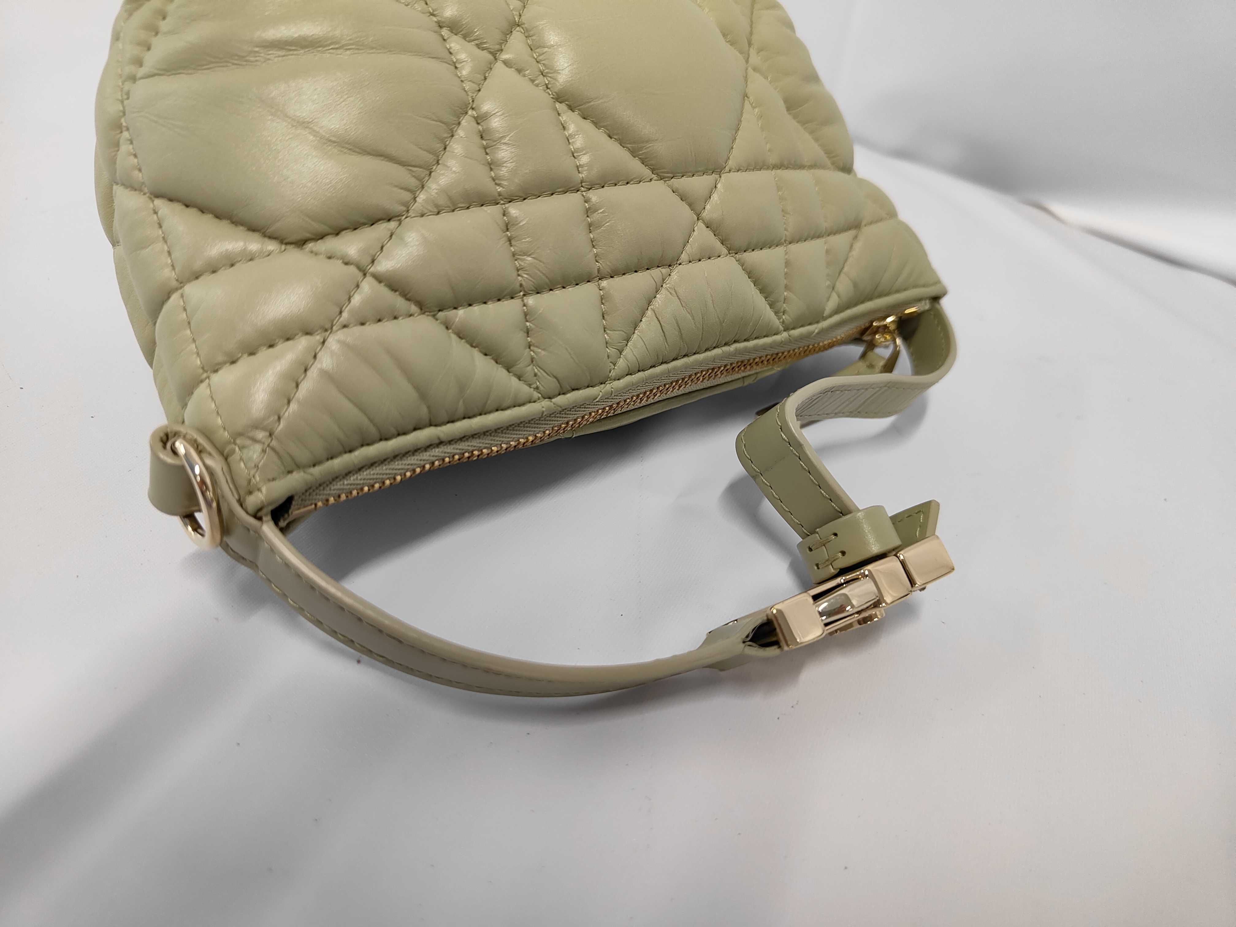 Nomad Pouch Cannage Lambskin Khaki Pouch — view 5