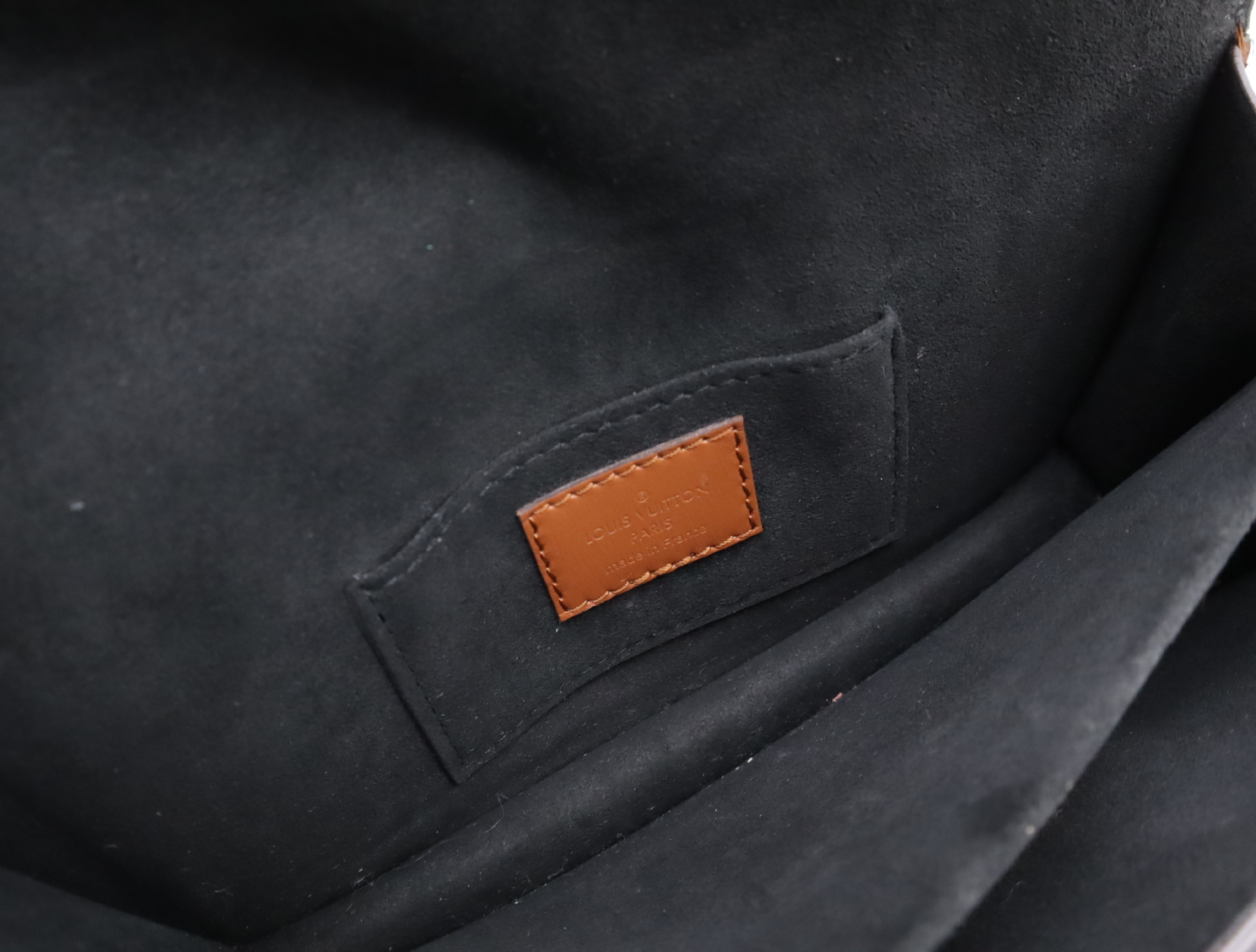 M45959 Monogram & Monogram Reverse Canvas Dauphine MINI Shoulder Bag with Shoulder Strap and Box, RFID ID Tested. — view 12