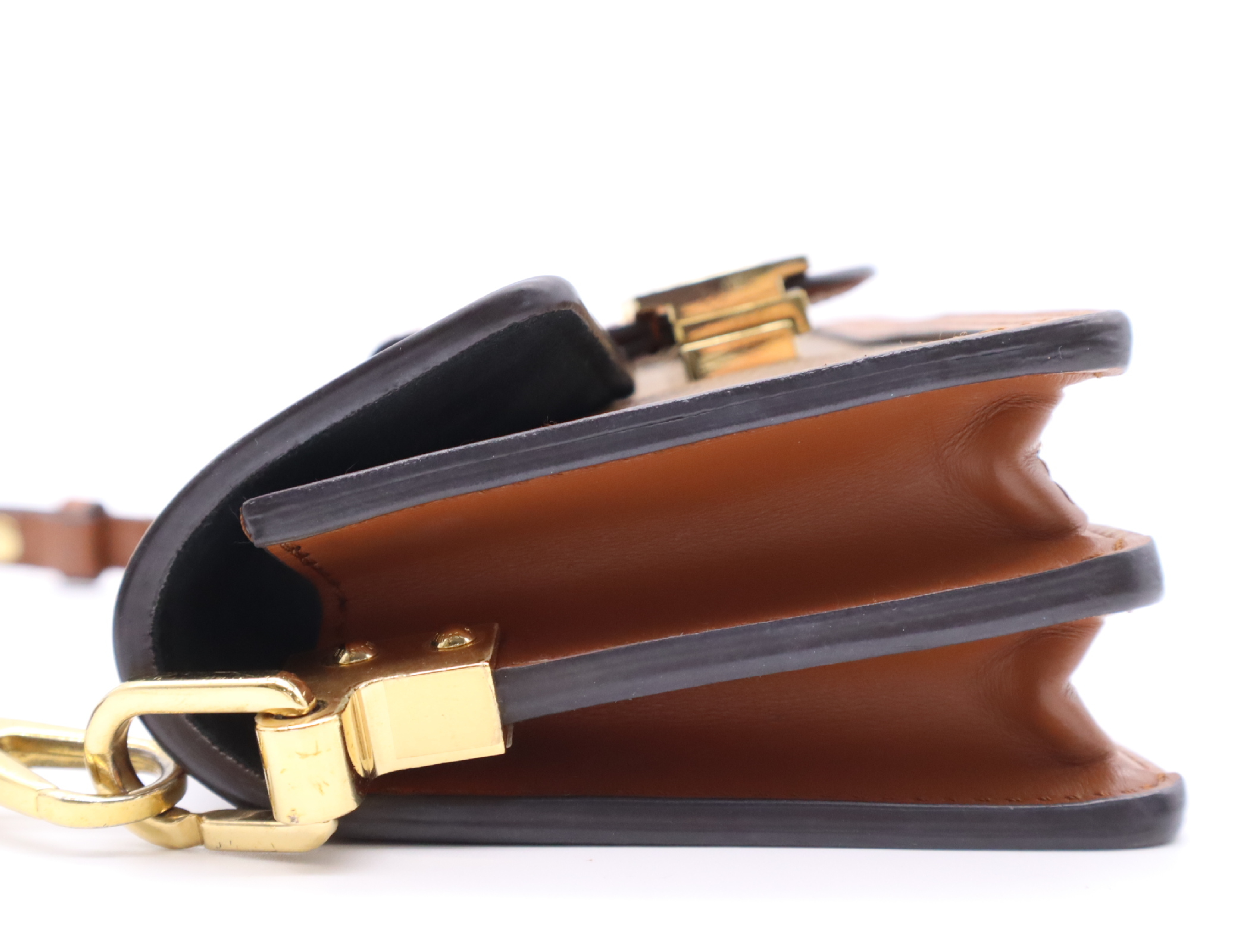 M45959 Monogram & Monogram Reverse Canvas Dauphine MINI Shoulder Bag with Shoulder Strap and Box, RFID ID Tested. — view 3
