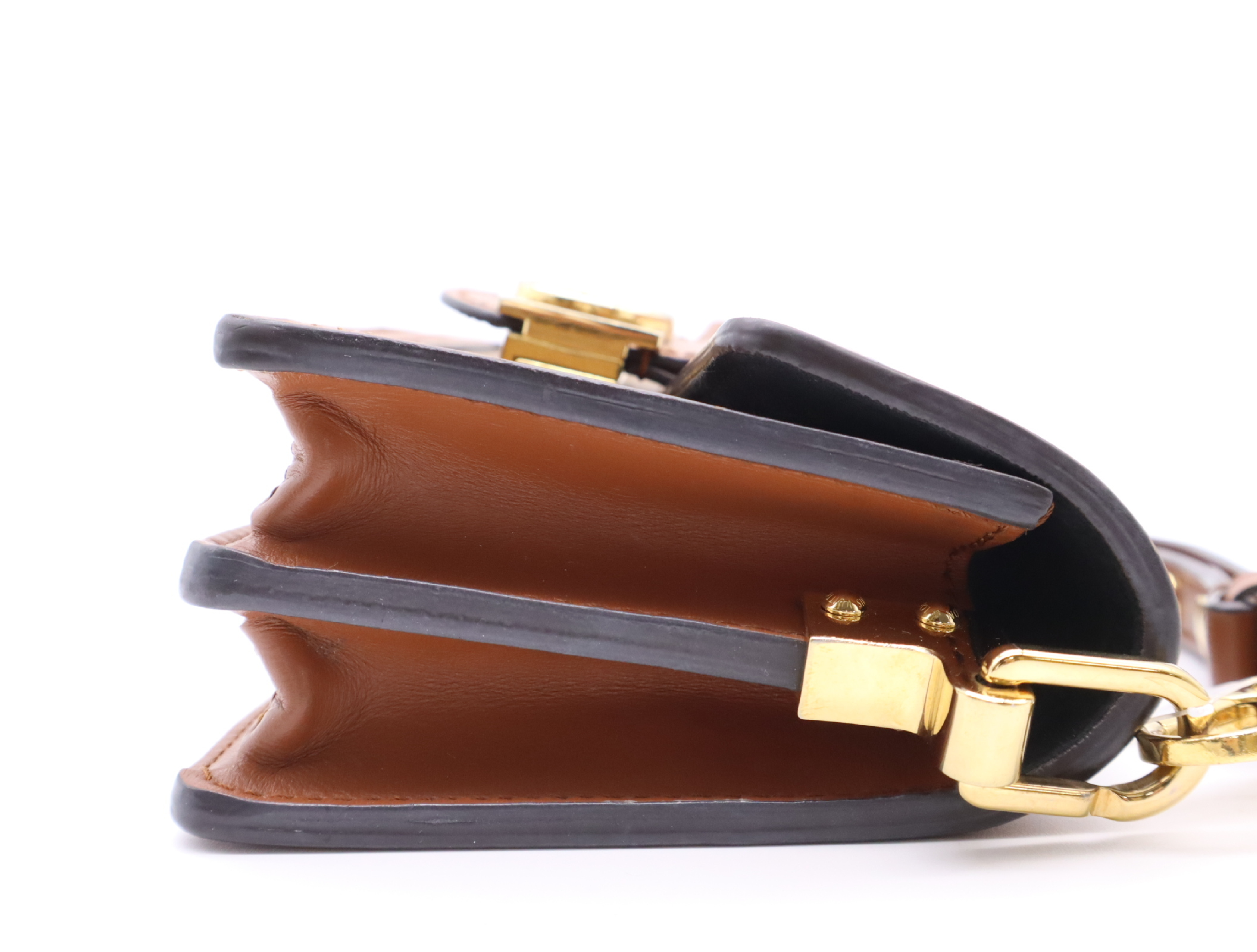 M45959 Monogram & Monogram Reverse Canvas Dauphine MINI Shoulder Bag with Shoulder Strap and Box, RFID ID Tested. — view 5