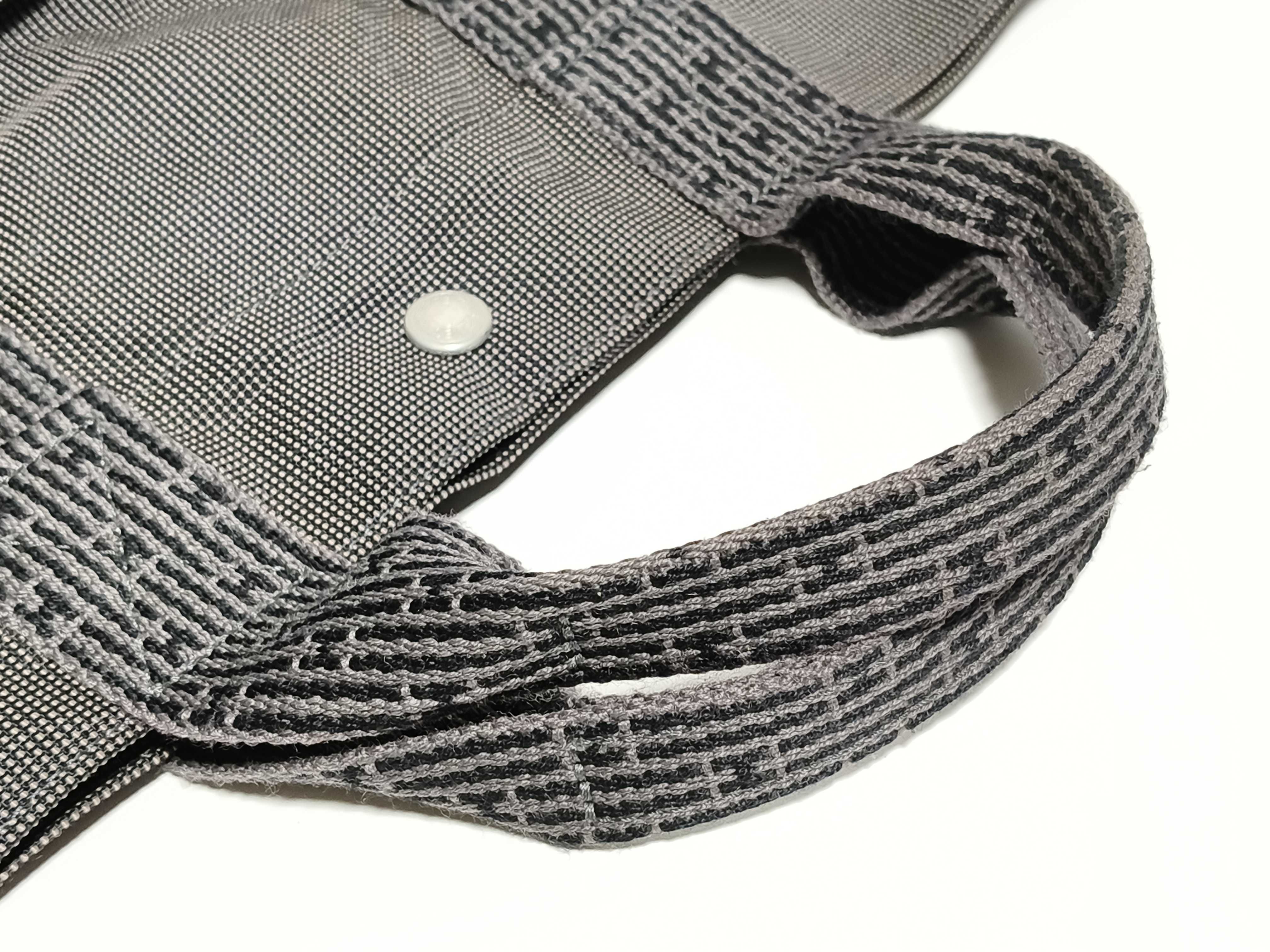 Herline GM Canvas Tote Bag, Gray Tote Bag — view 3