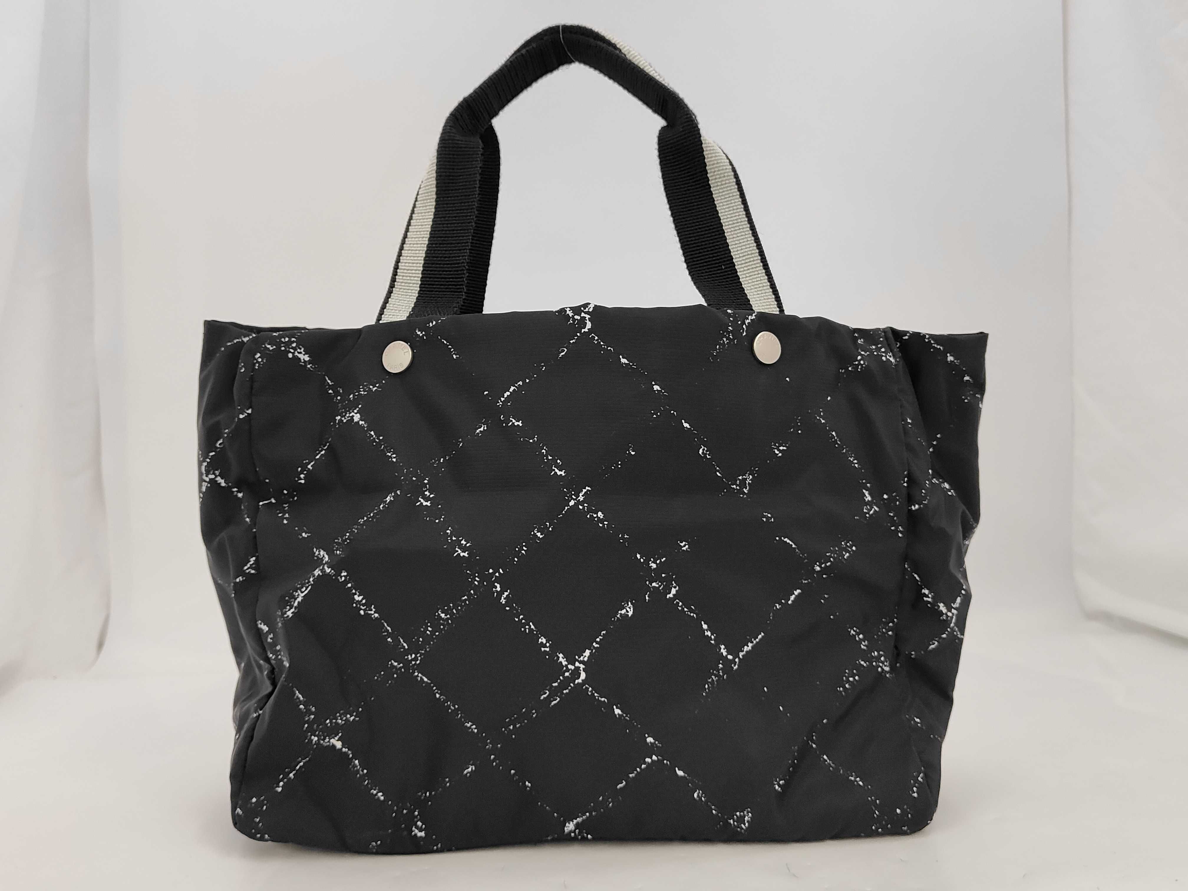 (Chanel) Old Travel Line Nylon Tote Bag