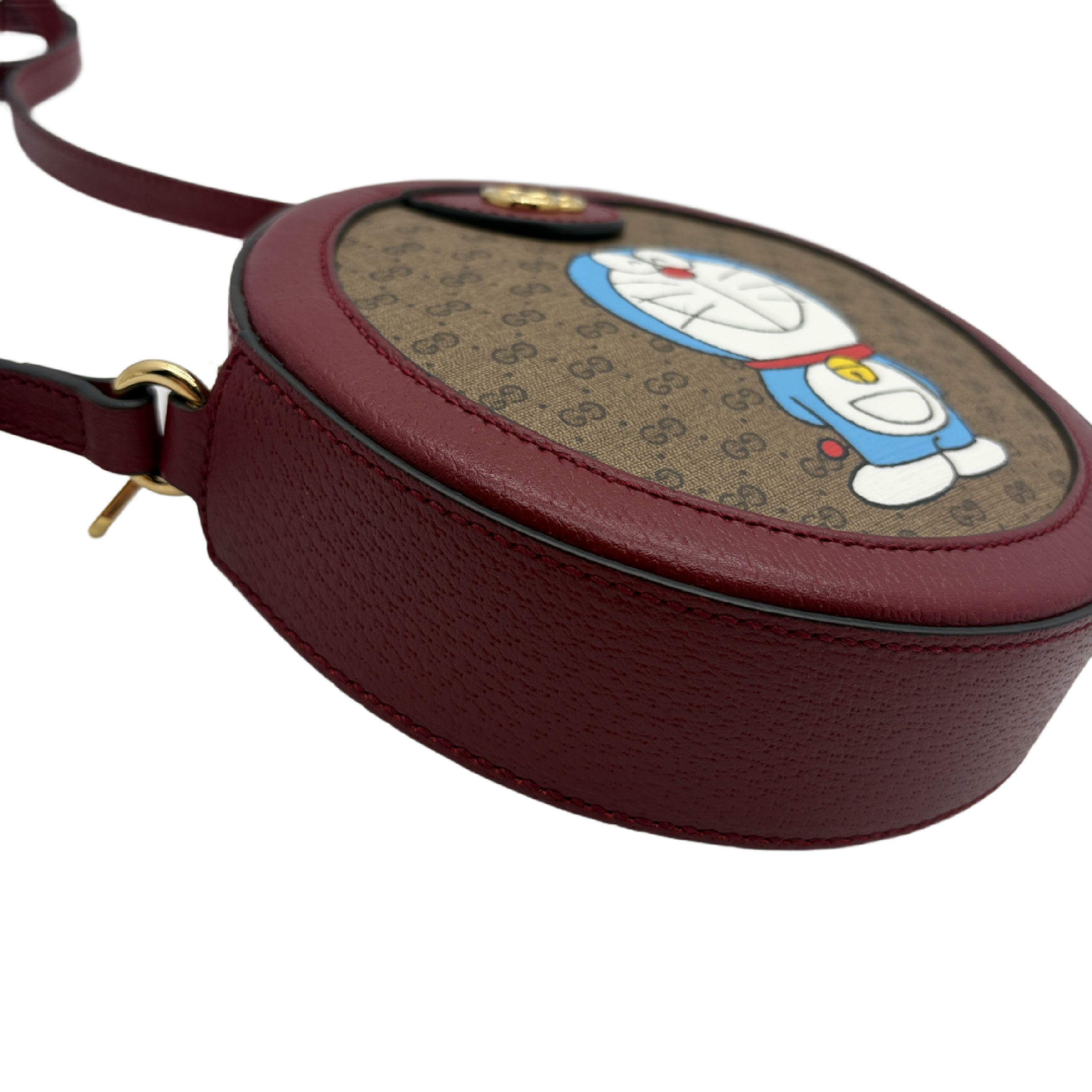 x Doraemon Collaboration GG Supreme Round Bag Shoulder Bag — view 3