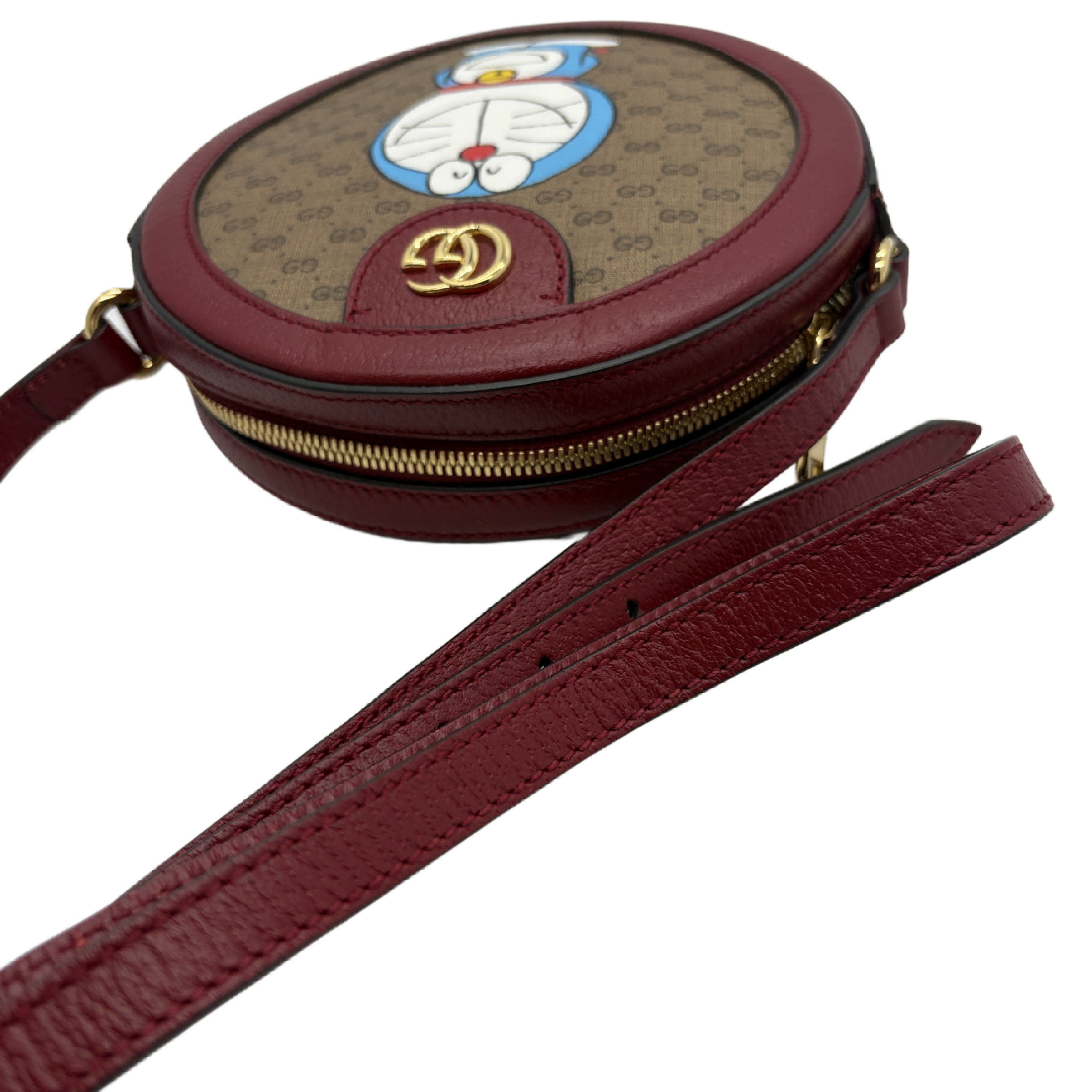 x Doraemon Collaboration GG Supreme Round Bag Shoulder Bag — view 7