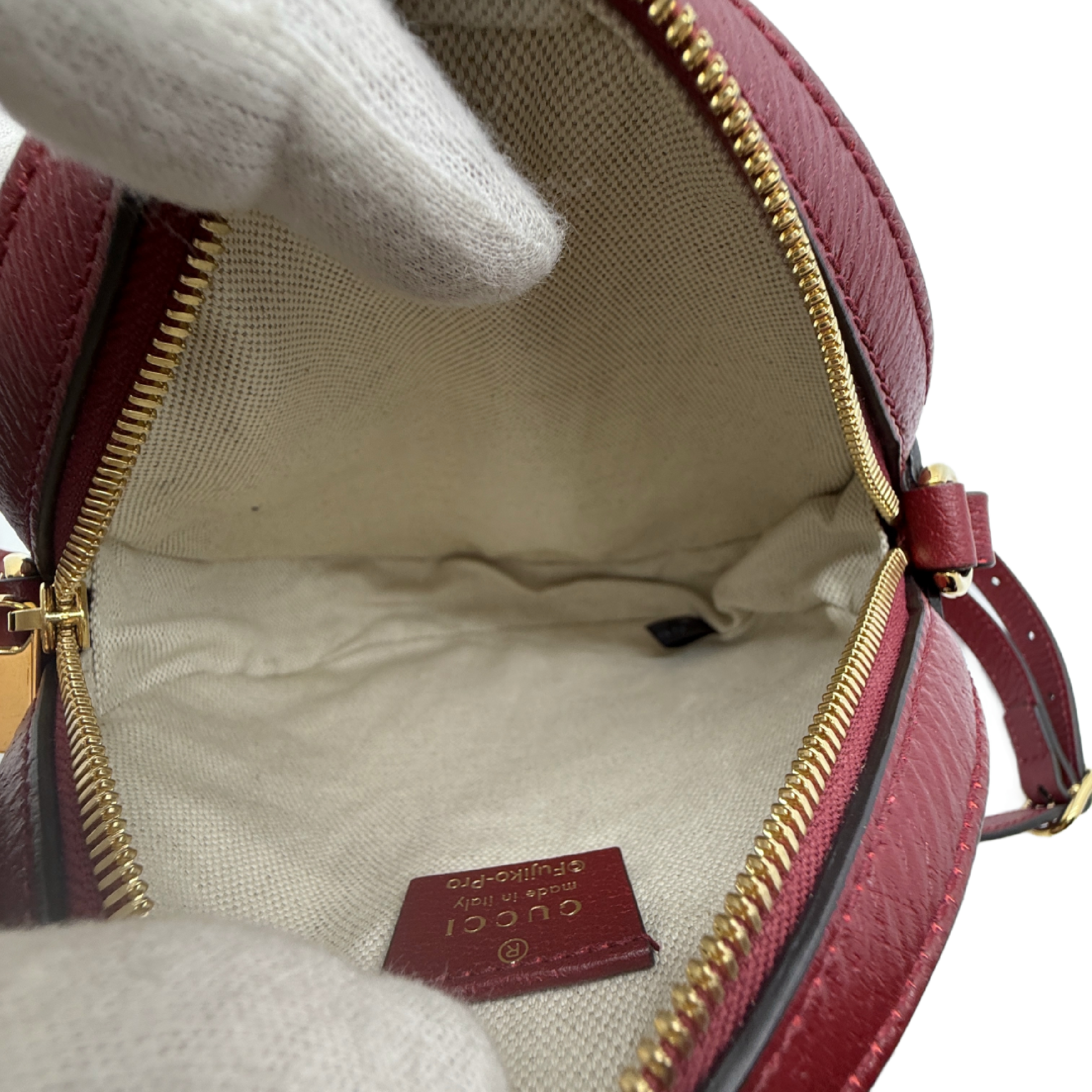 x Doraemon Collaboration GG Supreme Round Bag Shoulder Bag — view 8
