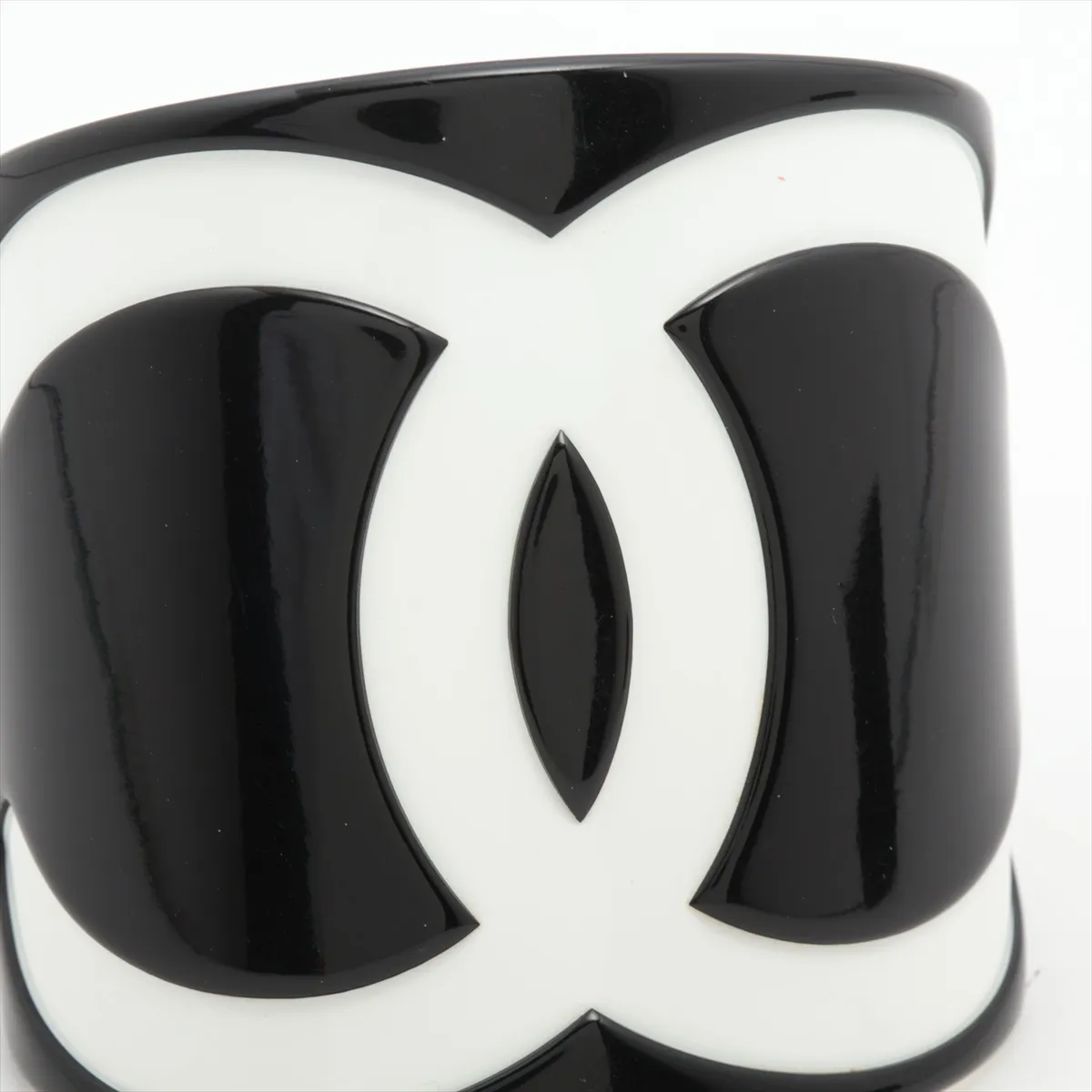 Cocomark 01P Bangle Resin Black x White — view 3