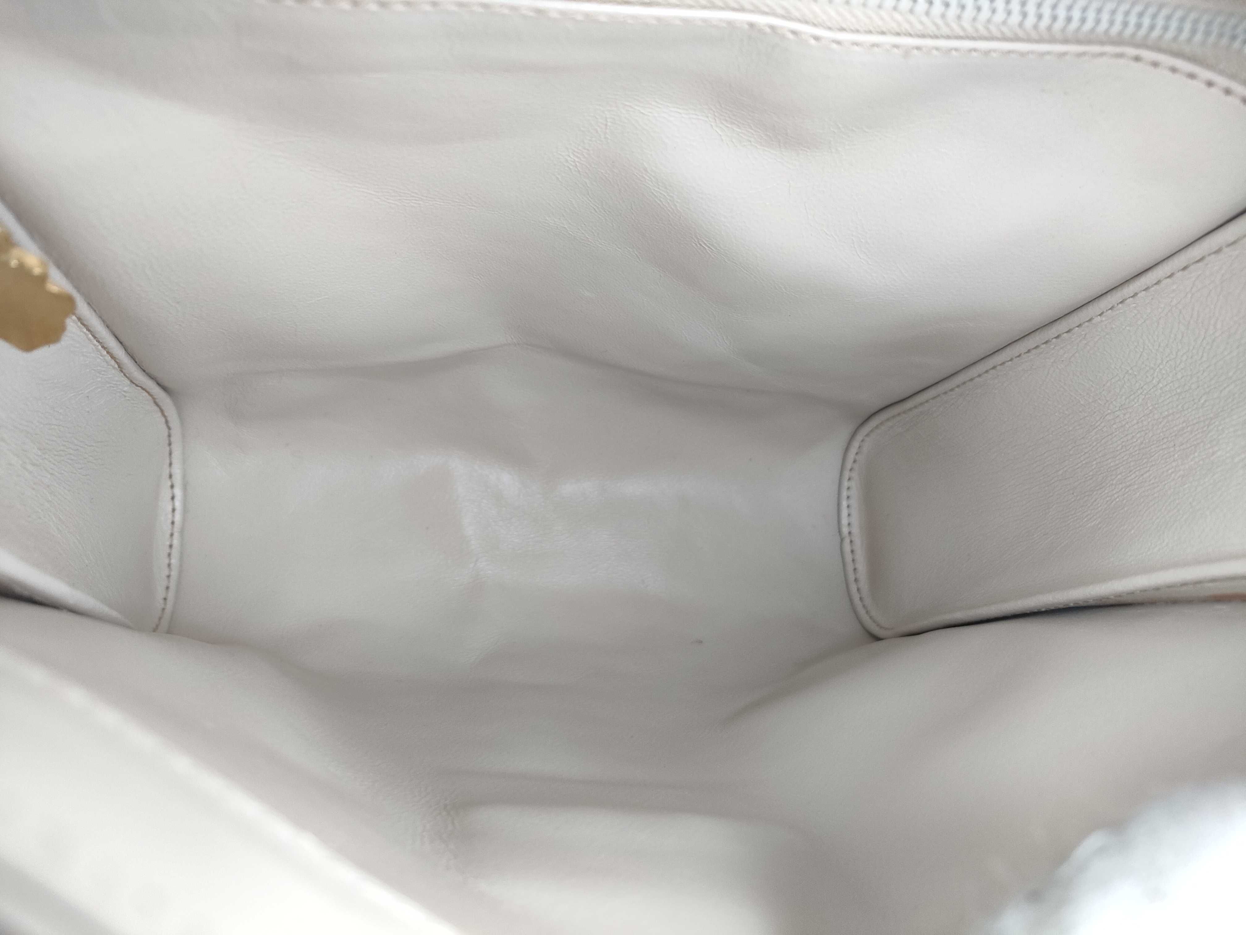 Floral Pattern Shoulder Bag with Turnlock Closure — view 10