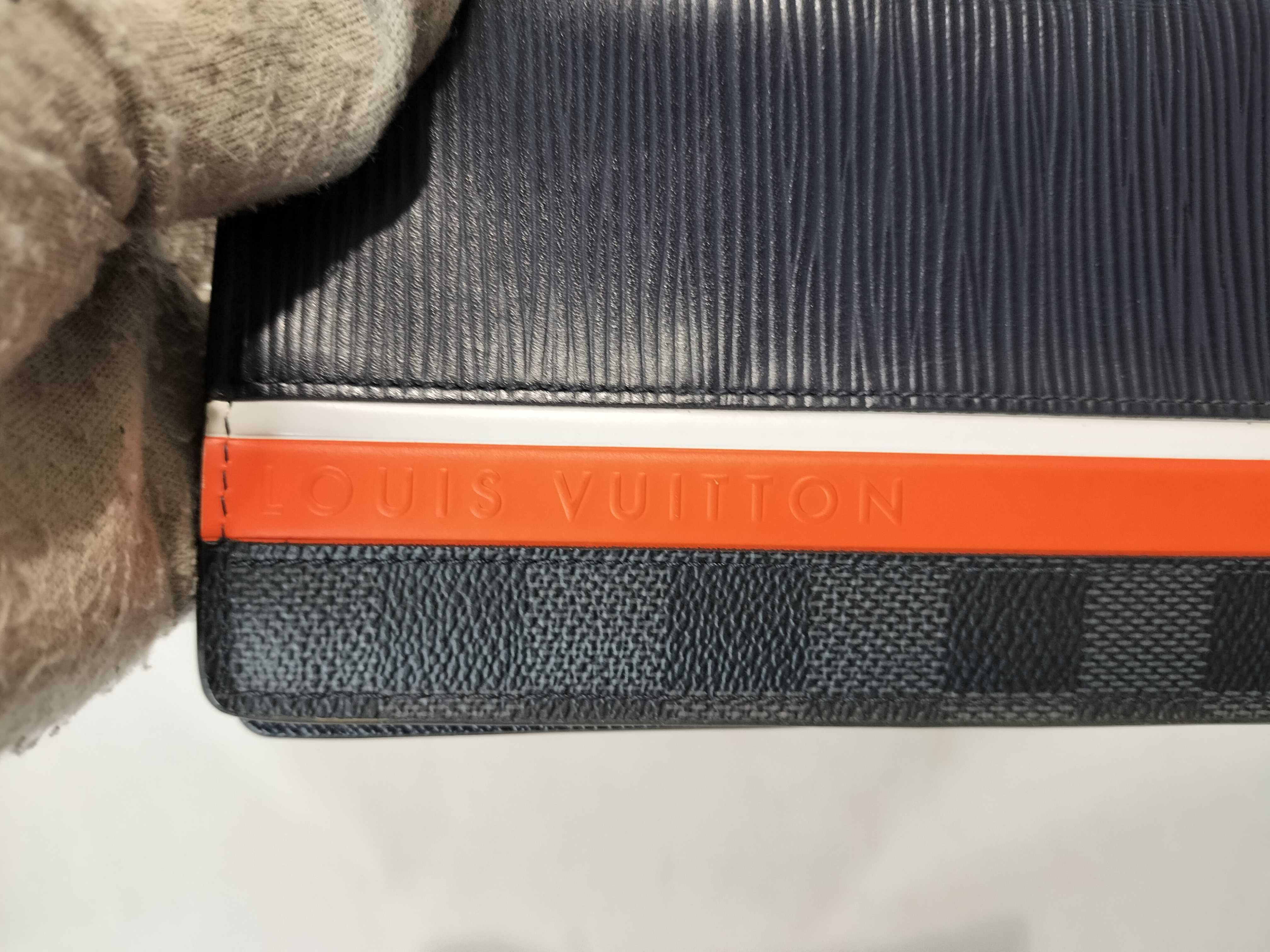 Damier M69540 Epi Graphite Portefeuille Brazza Wallet — view 2