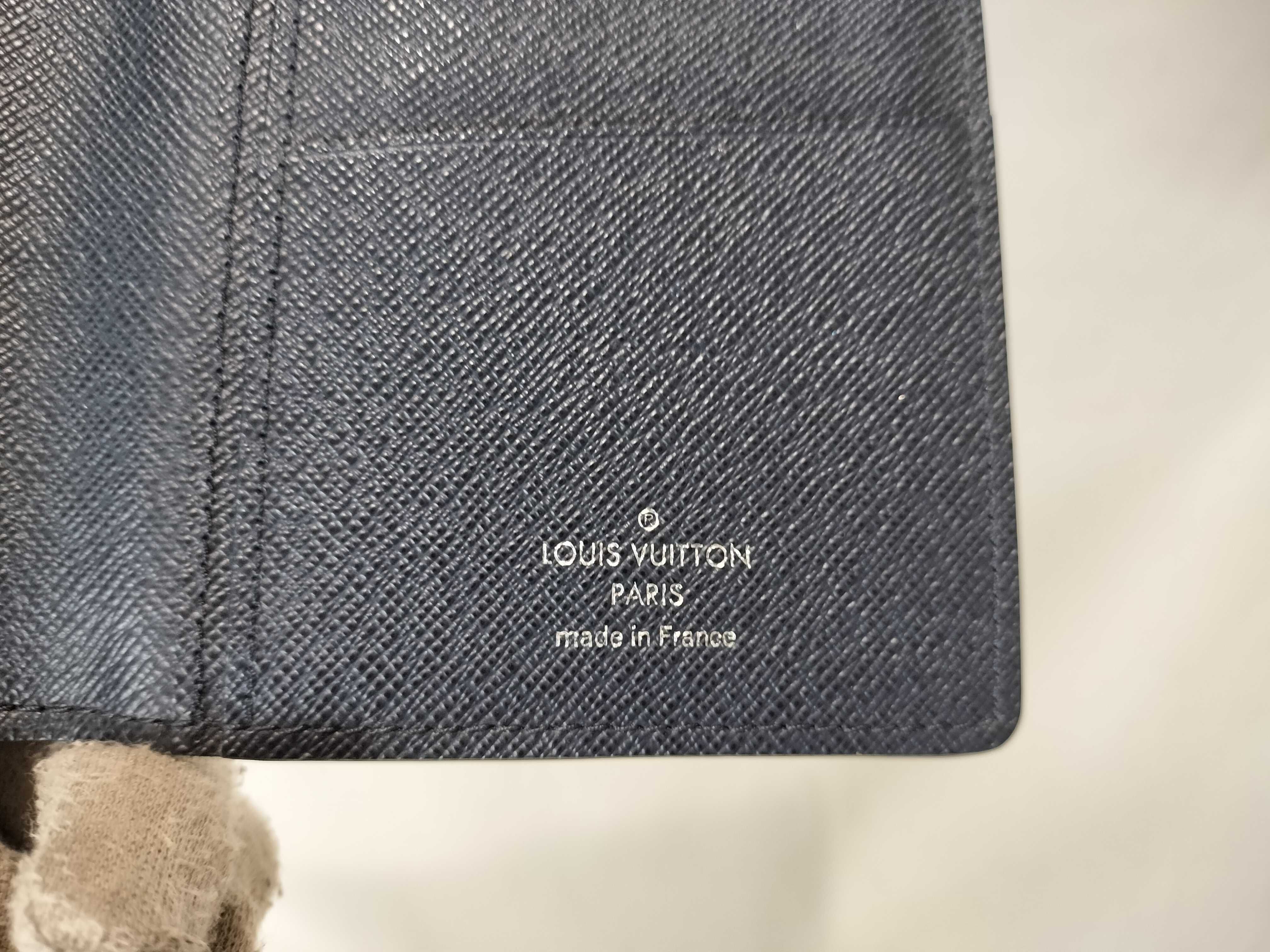 Damier M69540 Epi Graphite Portefeuille Brazza Wallet — view 8