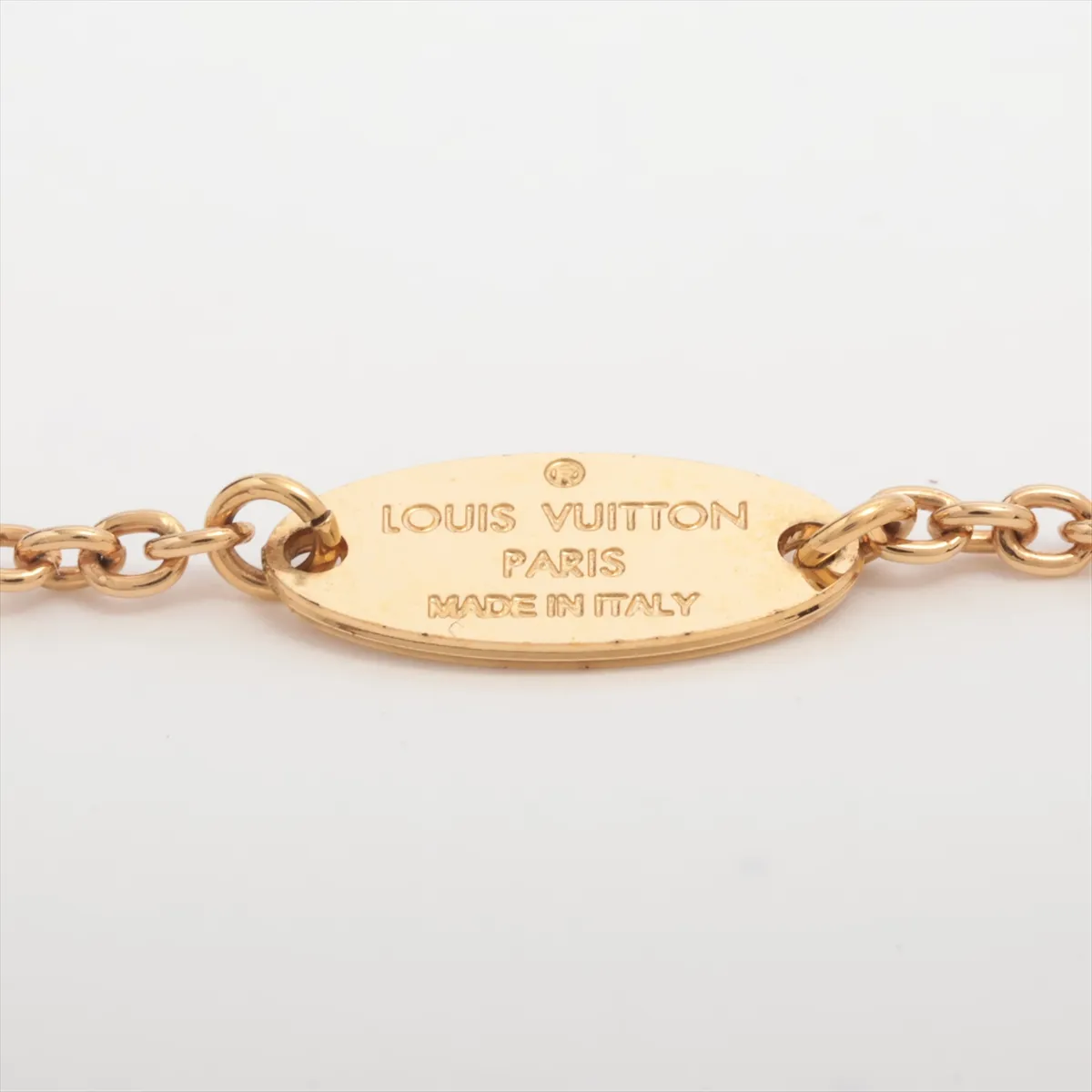 M68125 Flowerful OB1107 Necklace, GP Gold. Shows signs of wear including — view 5