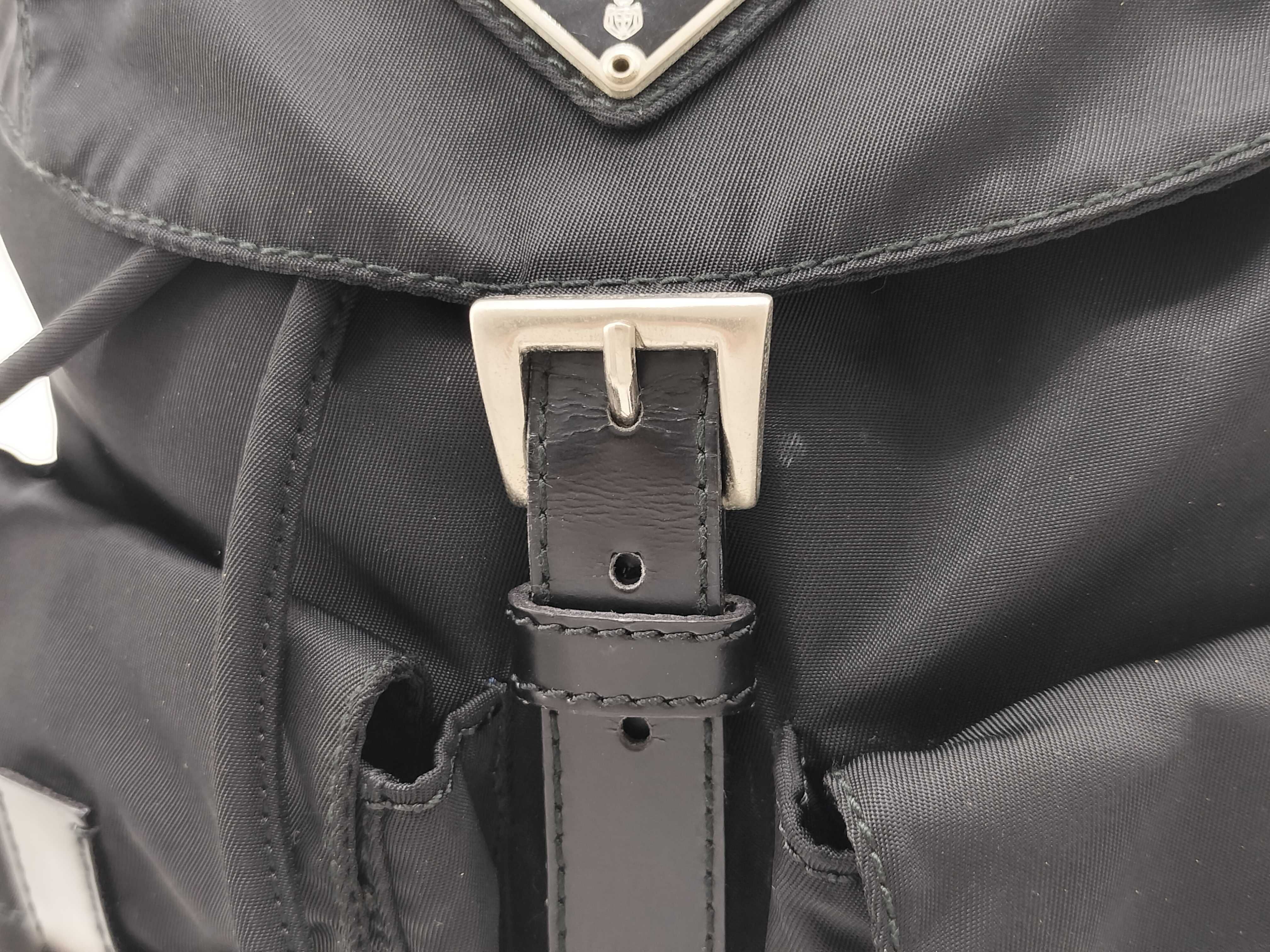 nylon backpack with triangular logo. — view 11
