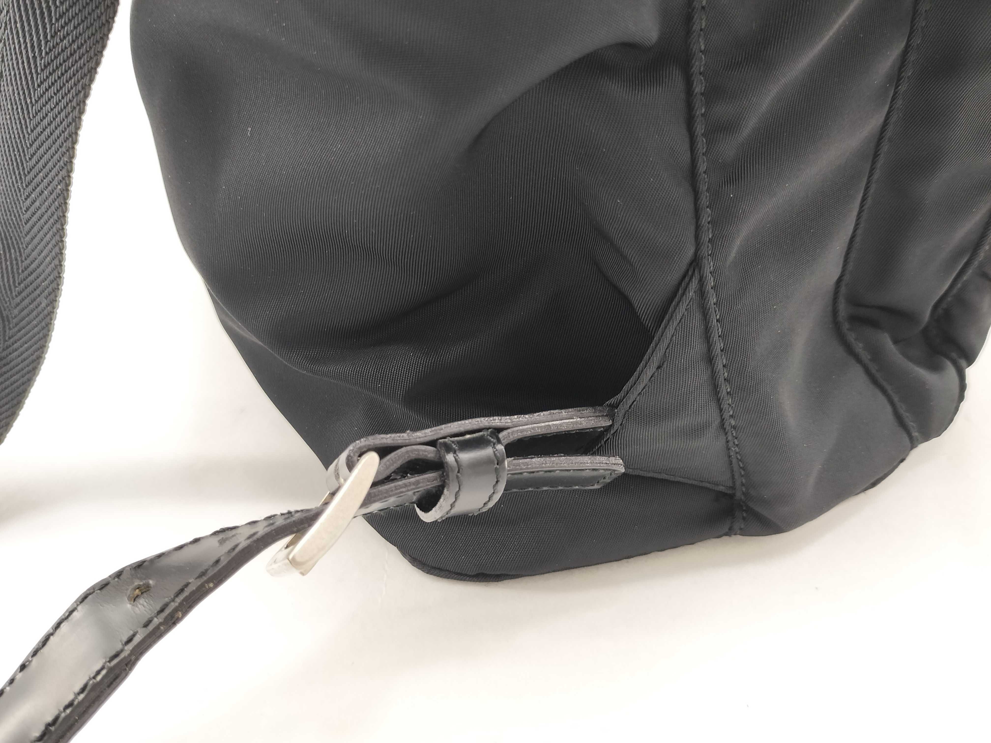 nylon backpack with triangular logo. — view 4