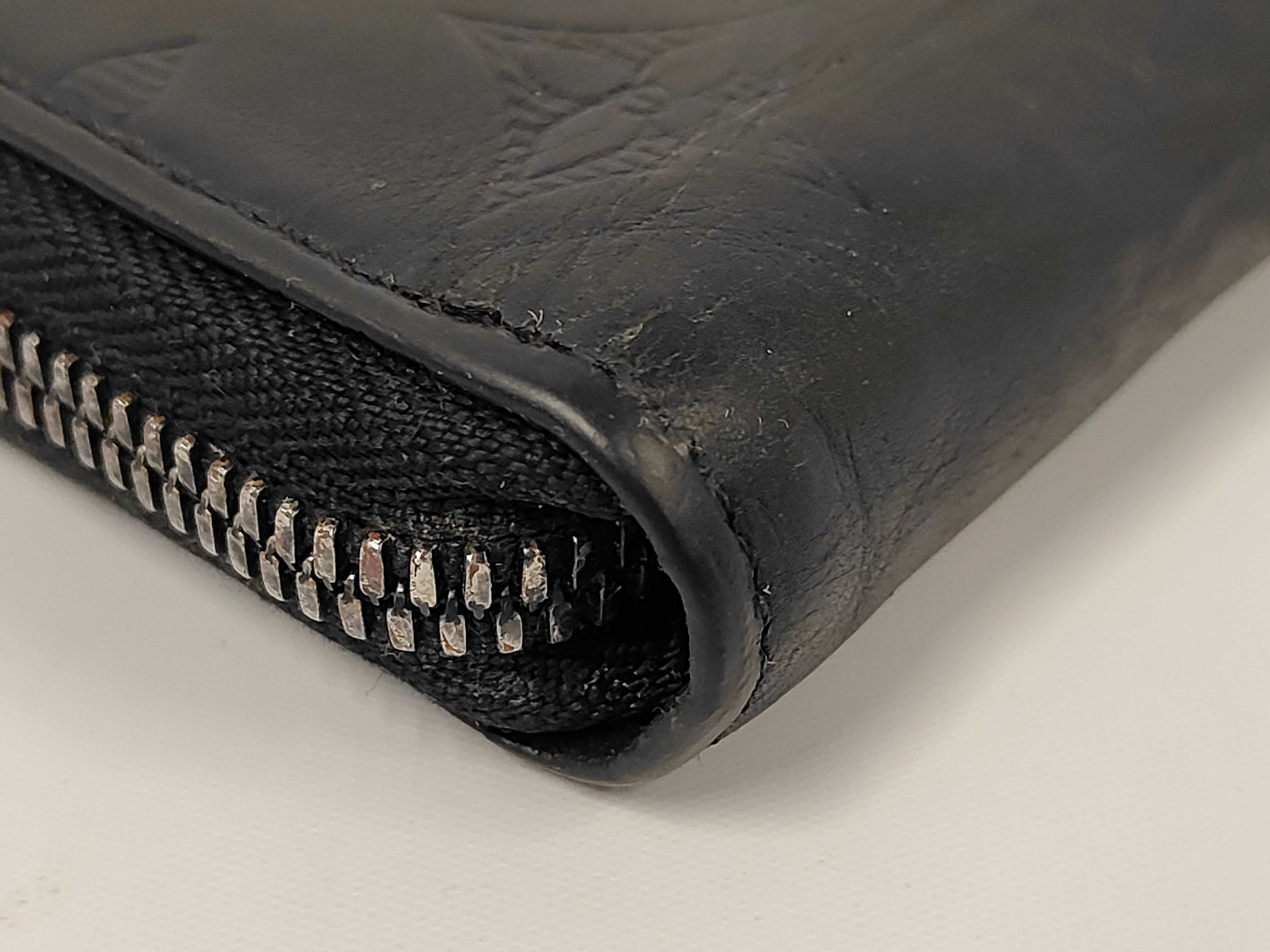 Monogram Shadow Zippy Vertical Wallet with Black Hardware CA4169 — view 3