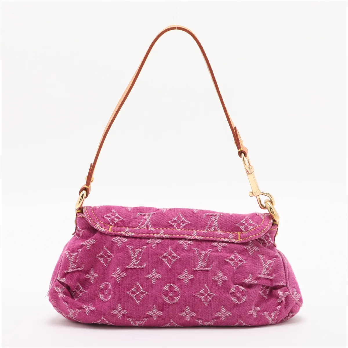 Monogram Denim Mini Pretty M95216 CA0026 Pink x White — view 2