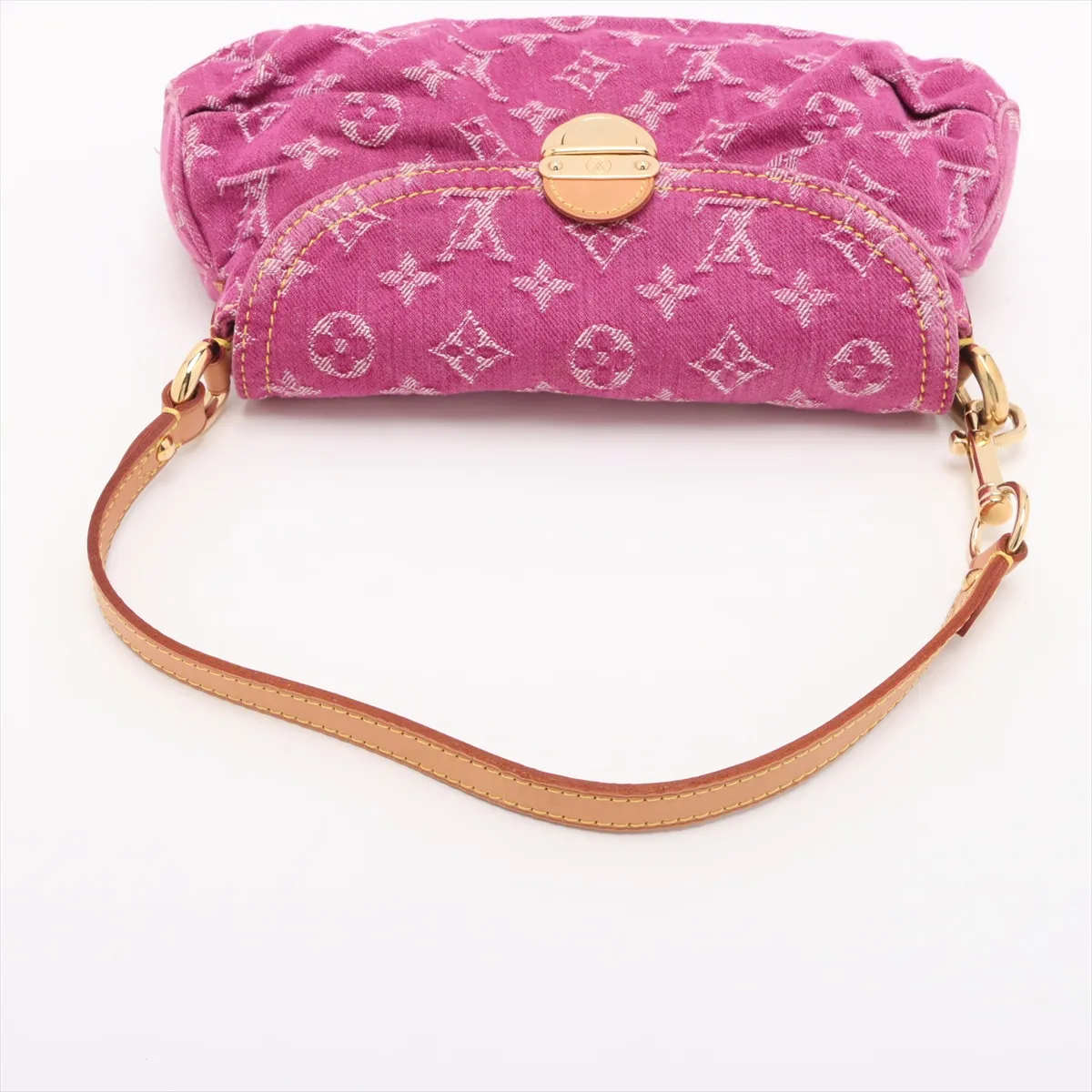 Monogram Denim Mini Pretty M95216 CA0026 Pink x White — view 5