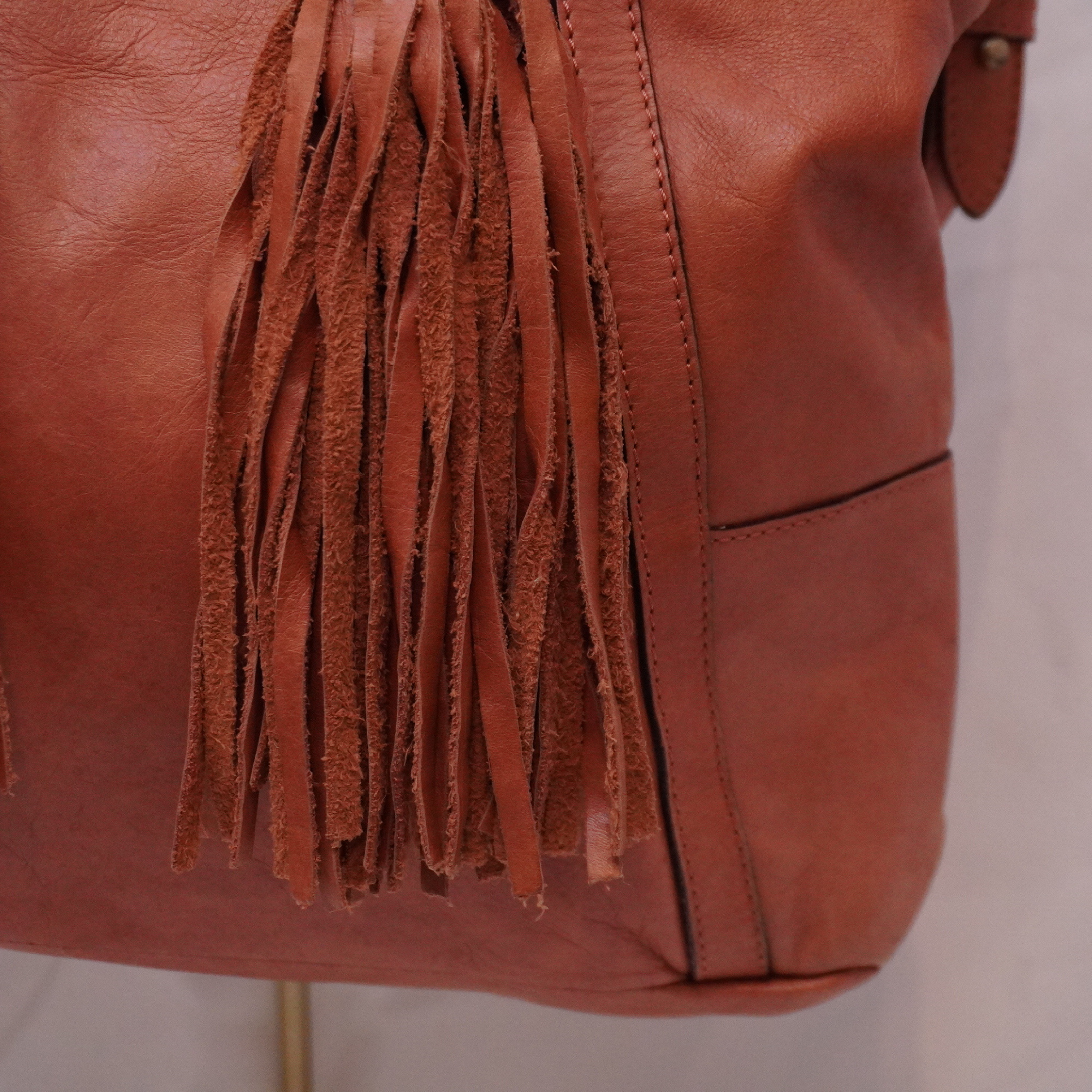 SEE BY CHLOE Genuine Leather Shoulder Bag — view 4