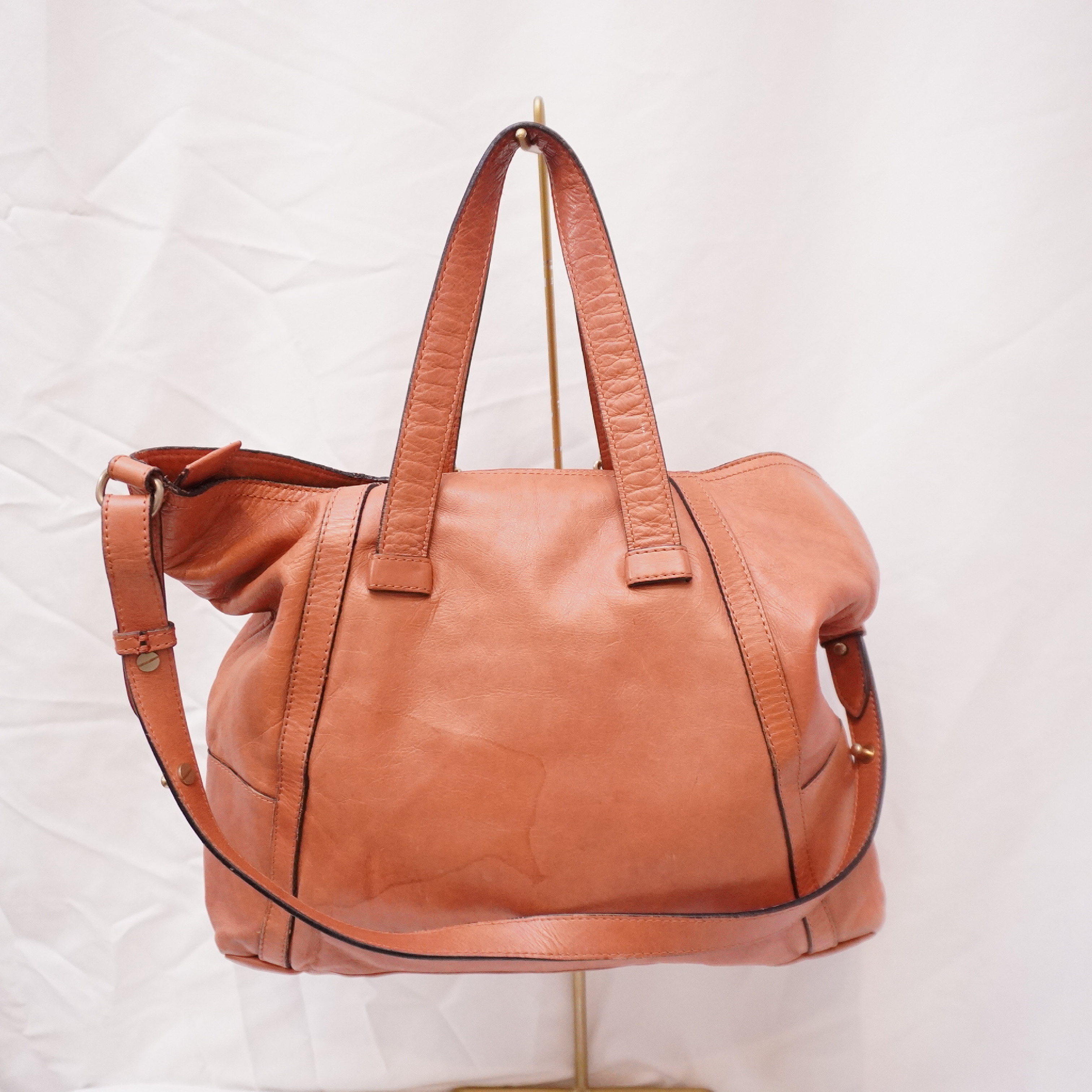 SEE BY CHLOE Genuine Leather Shoulder Bag — view 6
