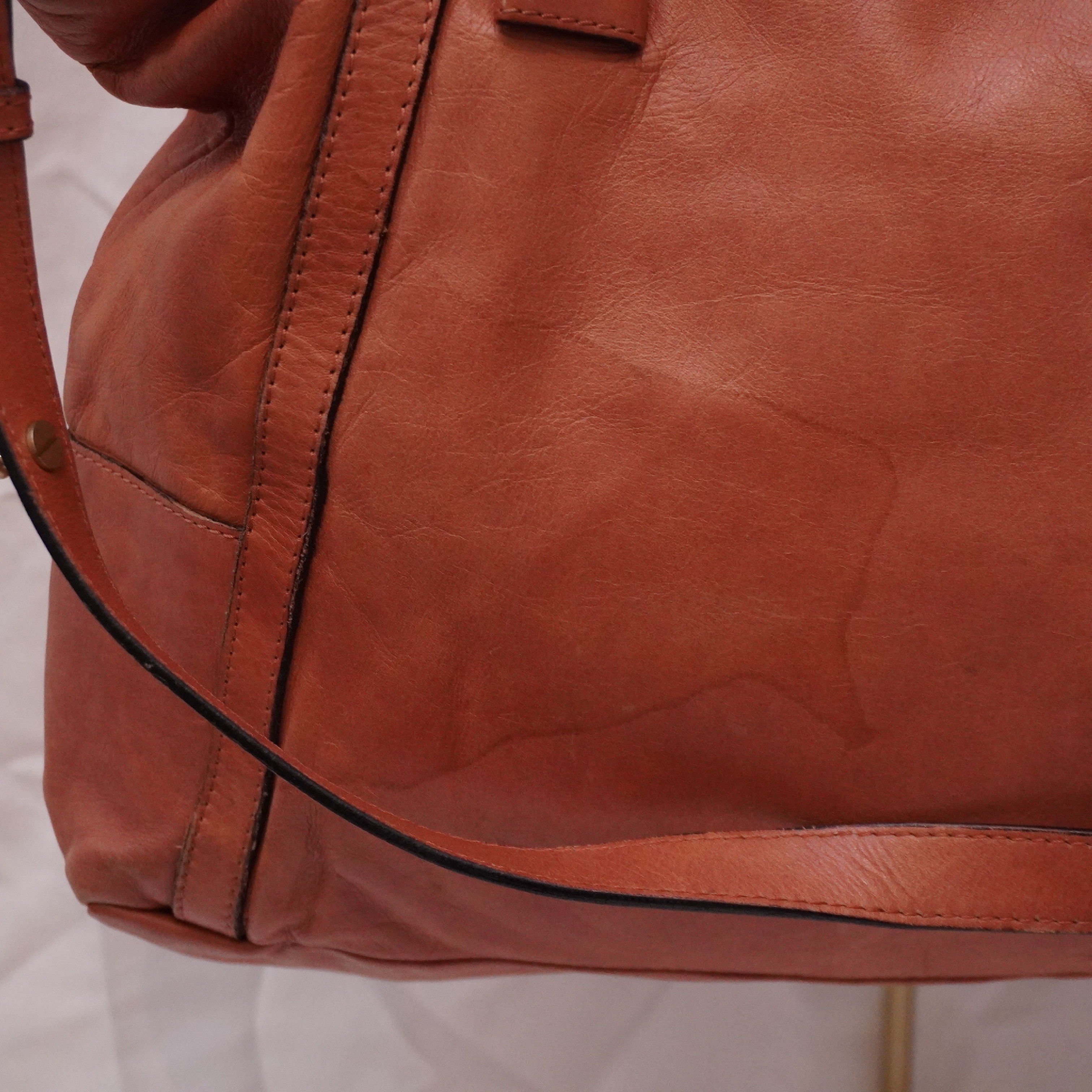SEE BY CHLOE Genuine Leather Shoulder Bag — view 8