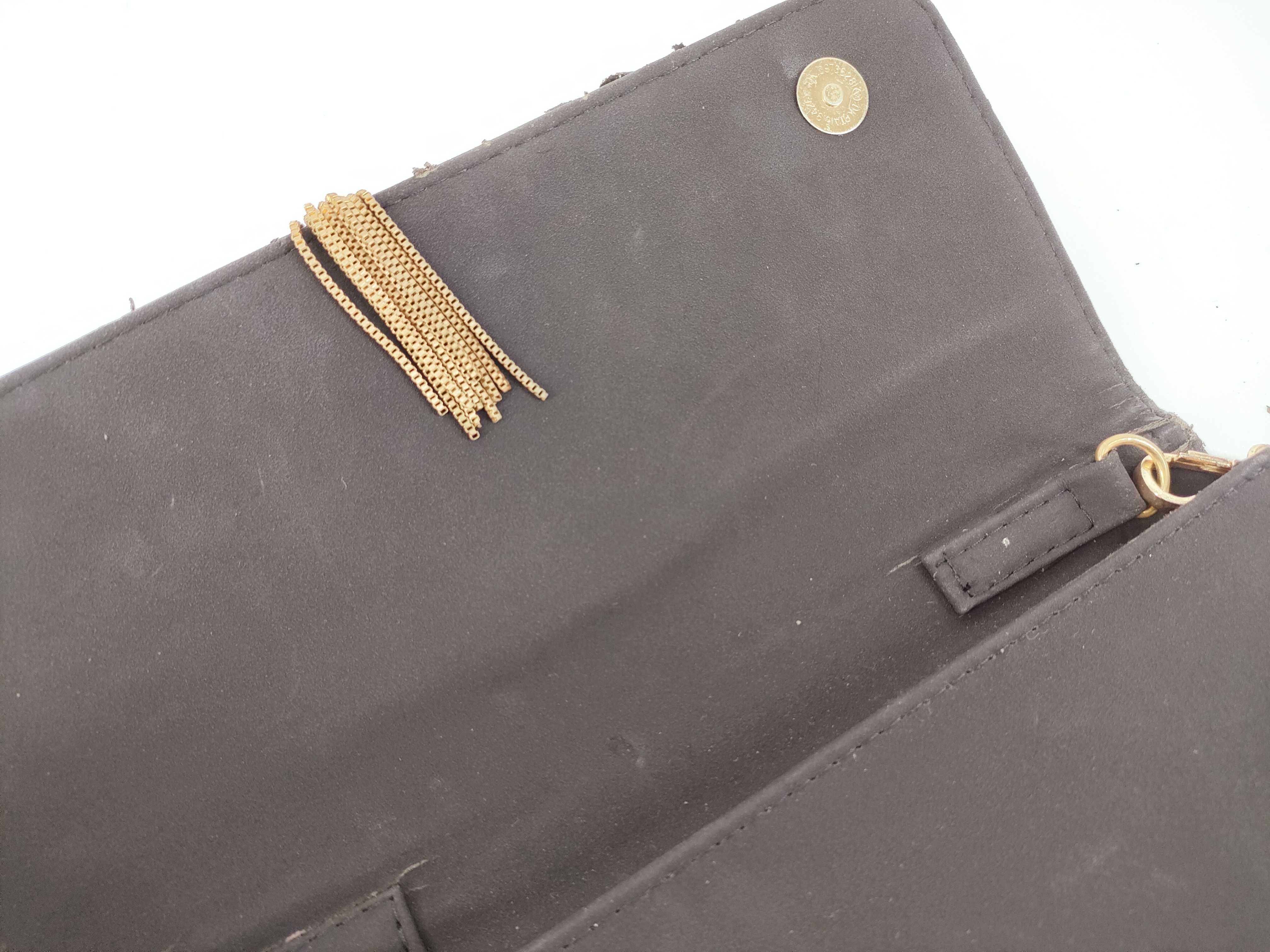 Tassel Shoulder Bag, Black Shoulder Bag — view 9