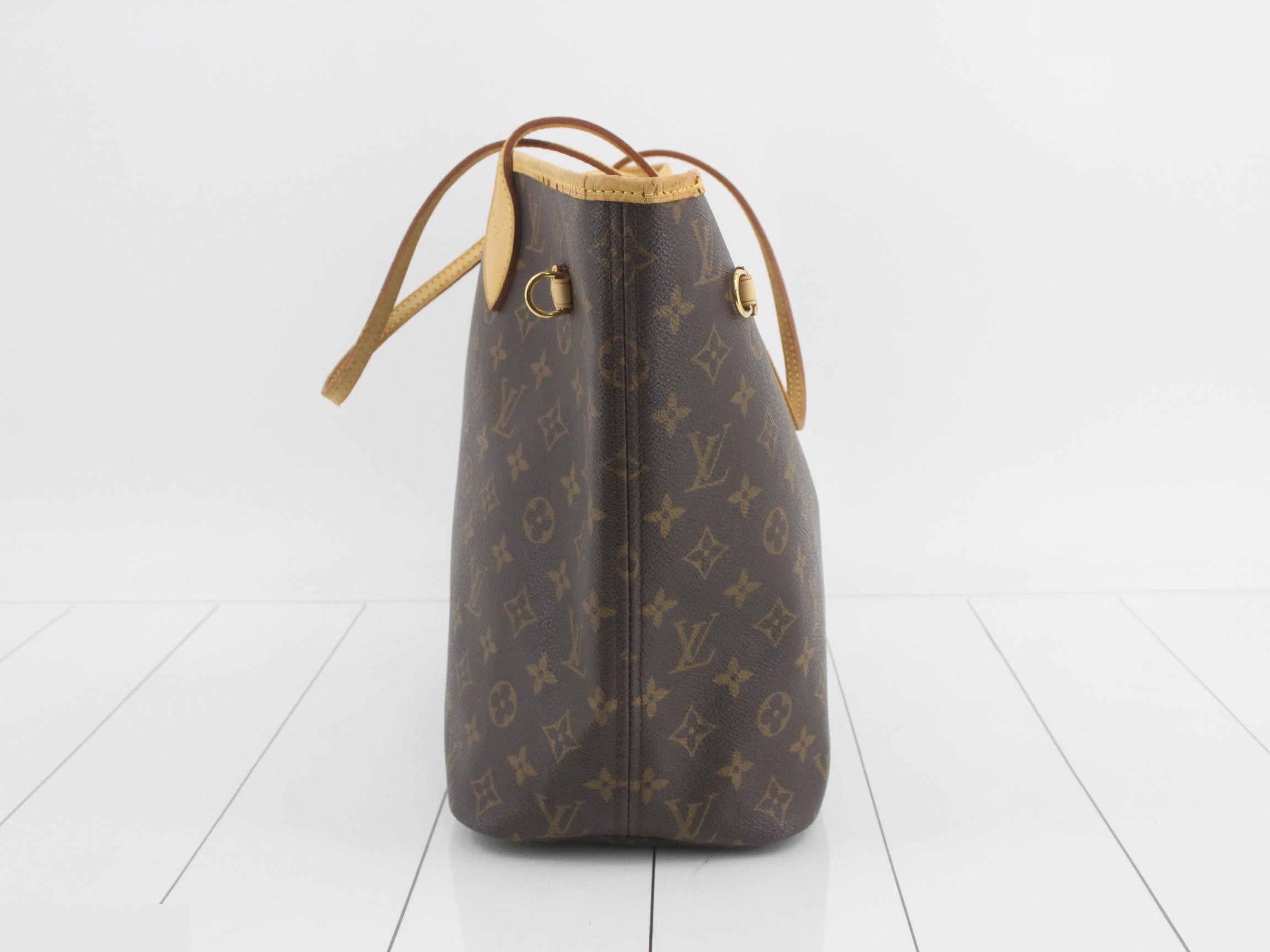 Monogram Neverfull MM Tote Bag — view 3