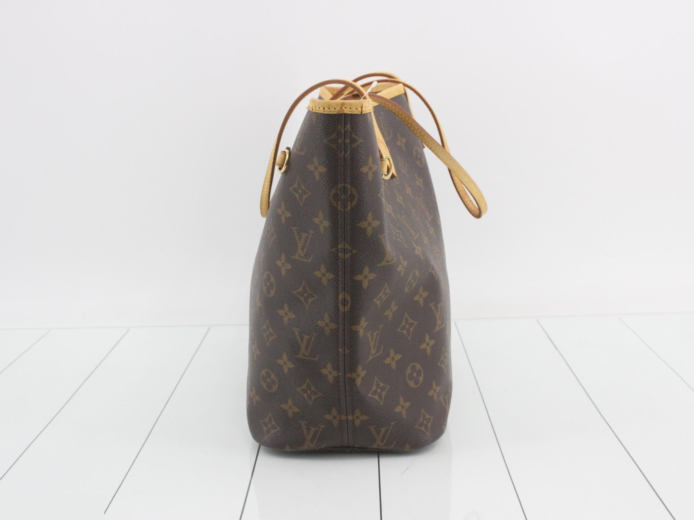 Monogram Neverfull MM Tote Bag — view 4