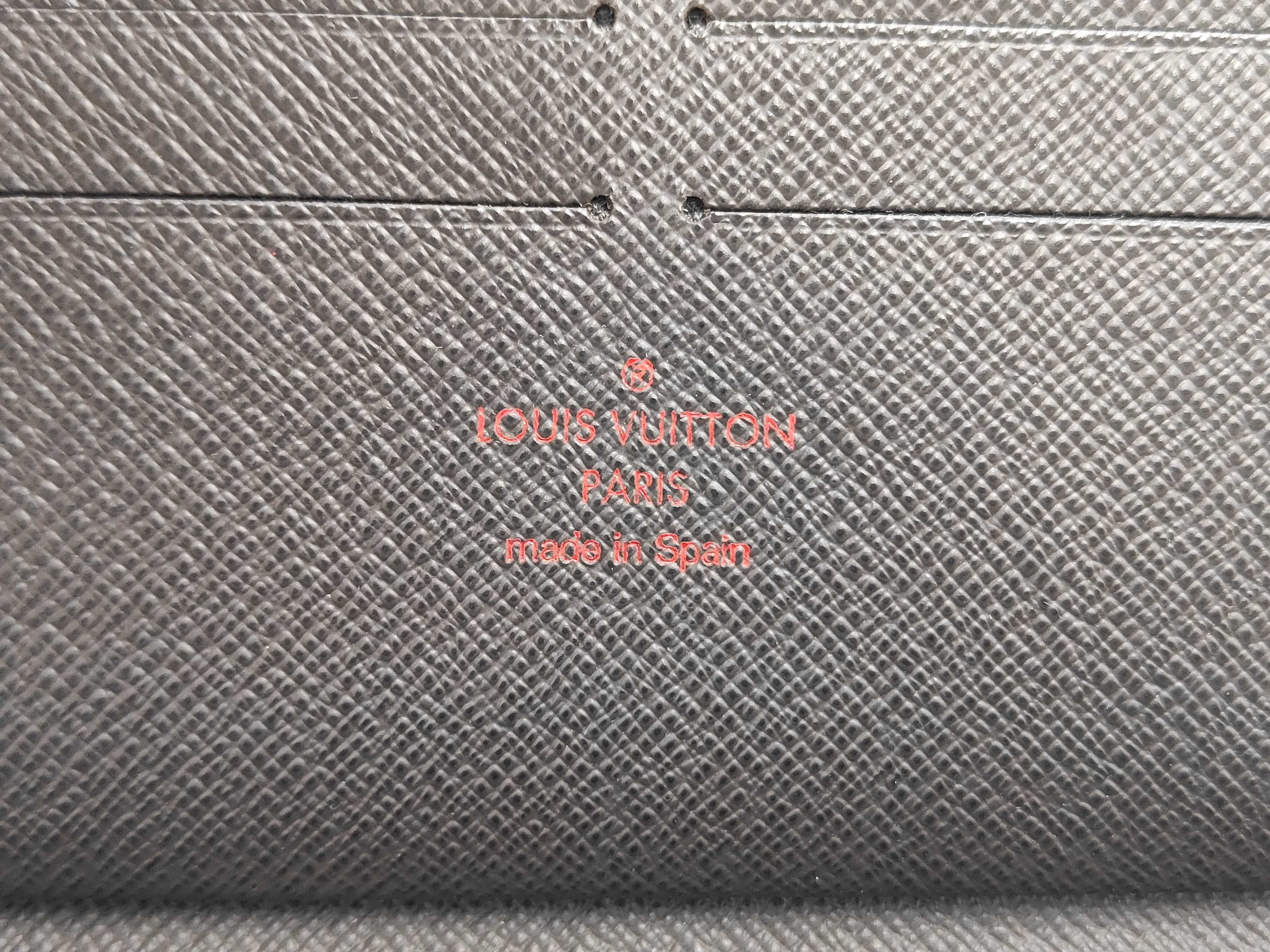 Damier LV Damier Long Wallet with Box and Dust Bag — view 11