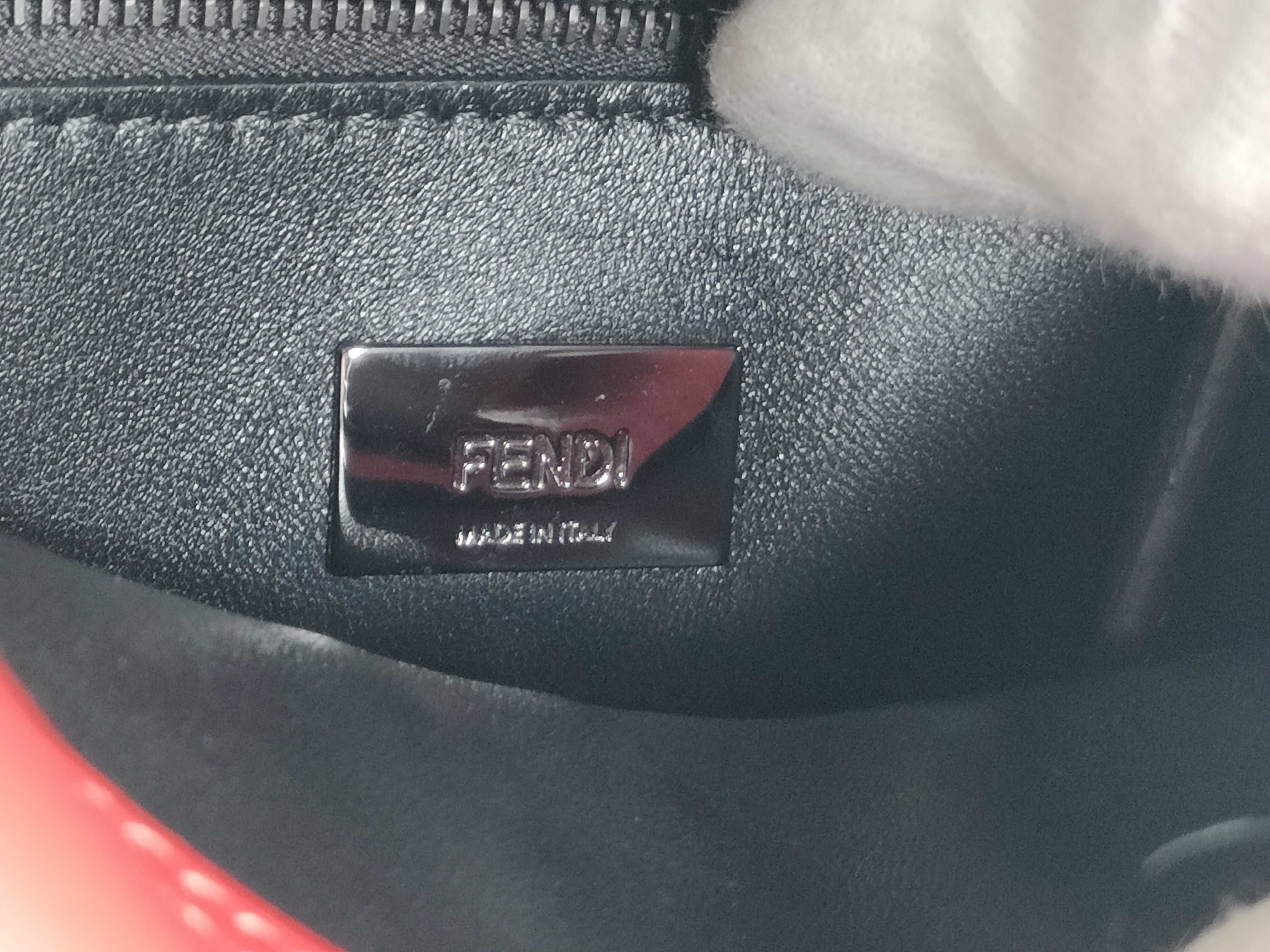 HK-8BN316 Peekaboo Mini Leather Red 2-Way Bag (Handbag) — view 13