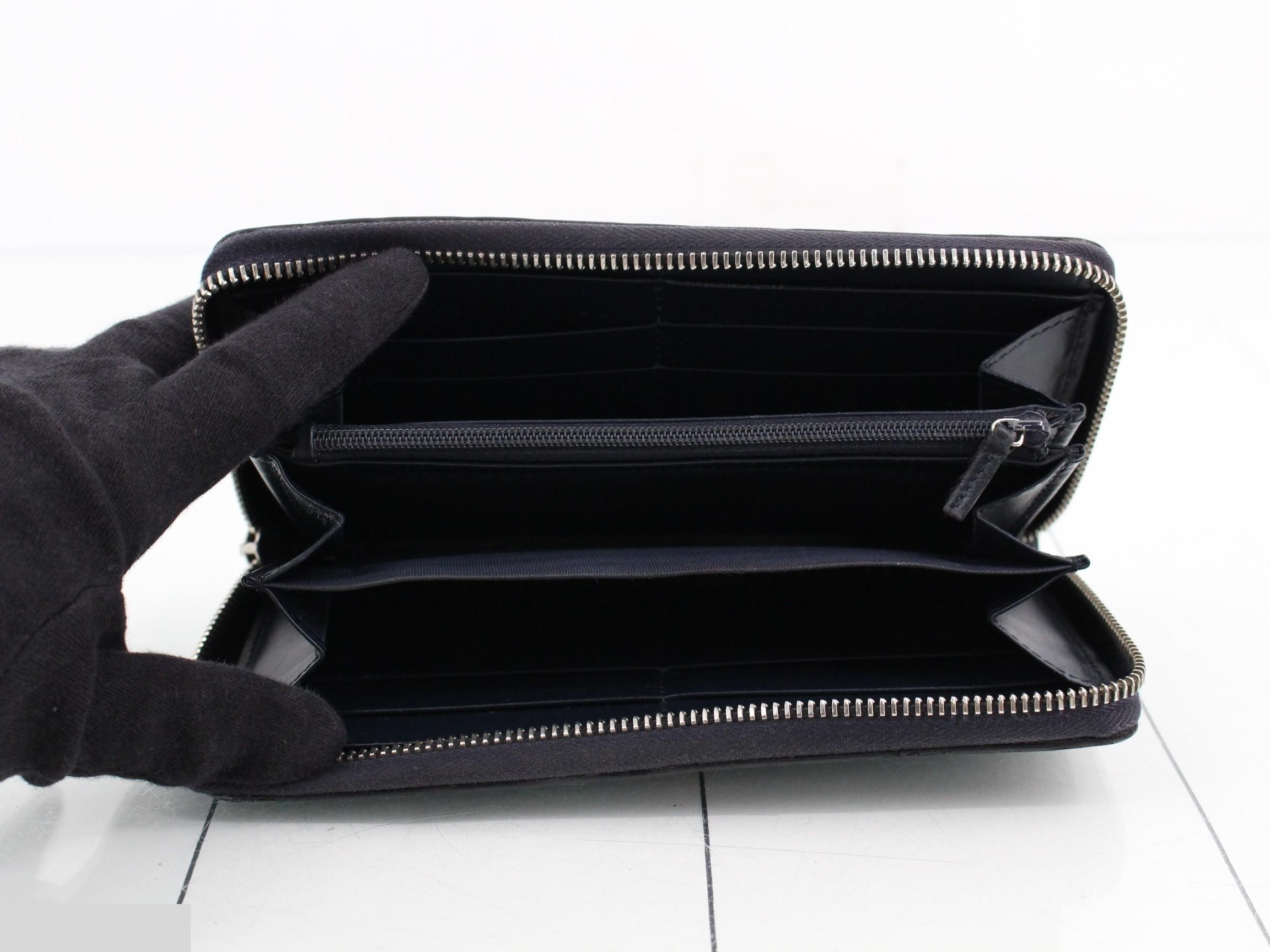 long wallet with zipper — view 4