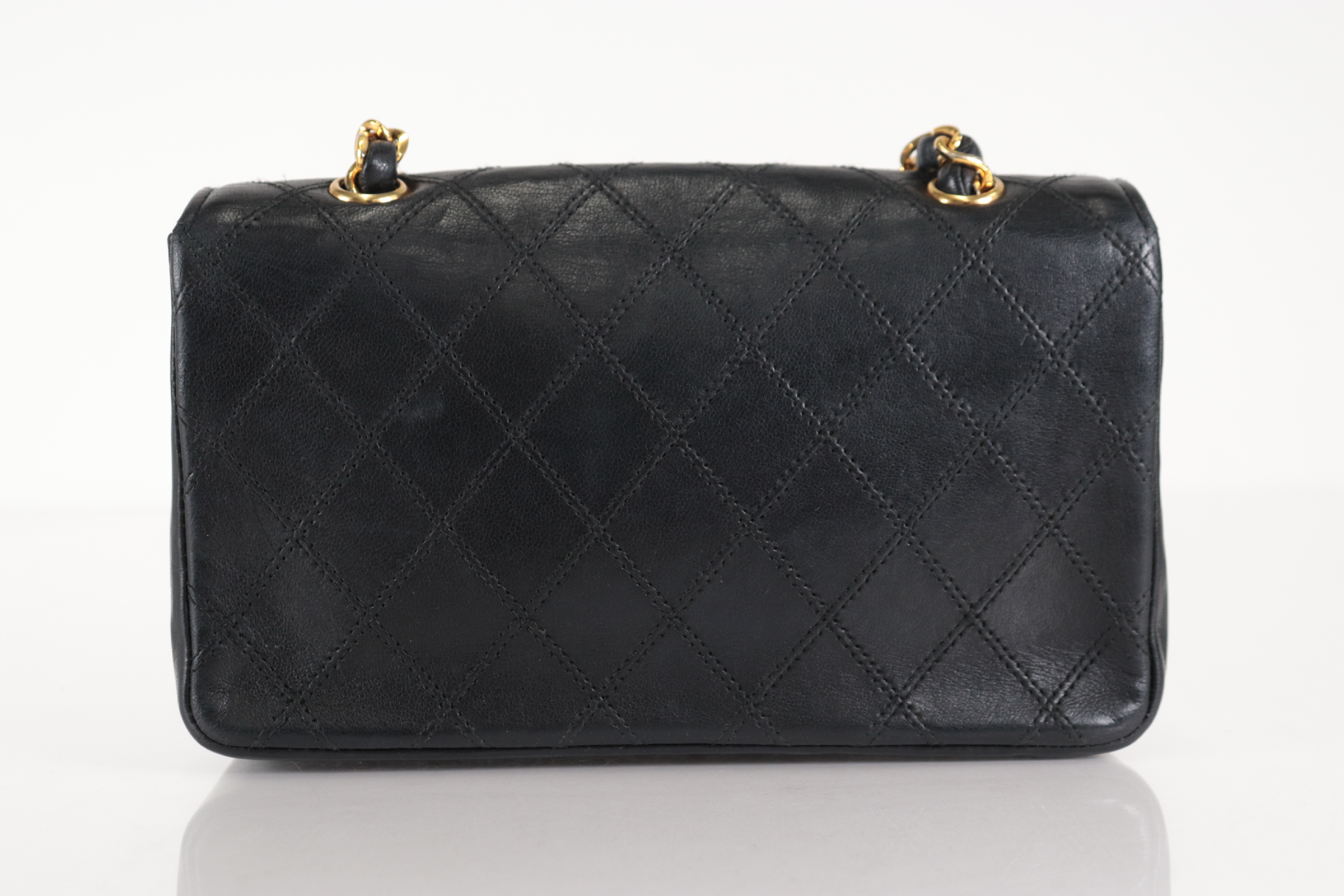 Bicolore Lambskin Mini Chain Shoulder Bag — view 2