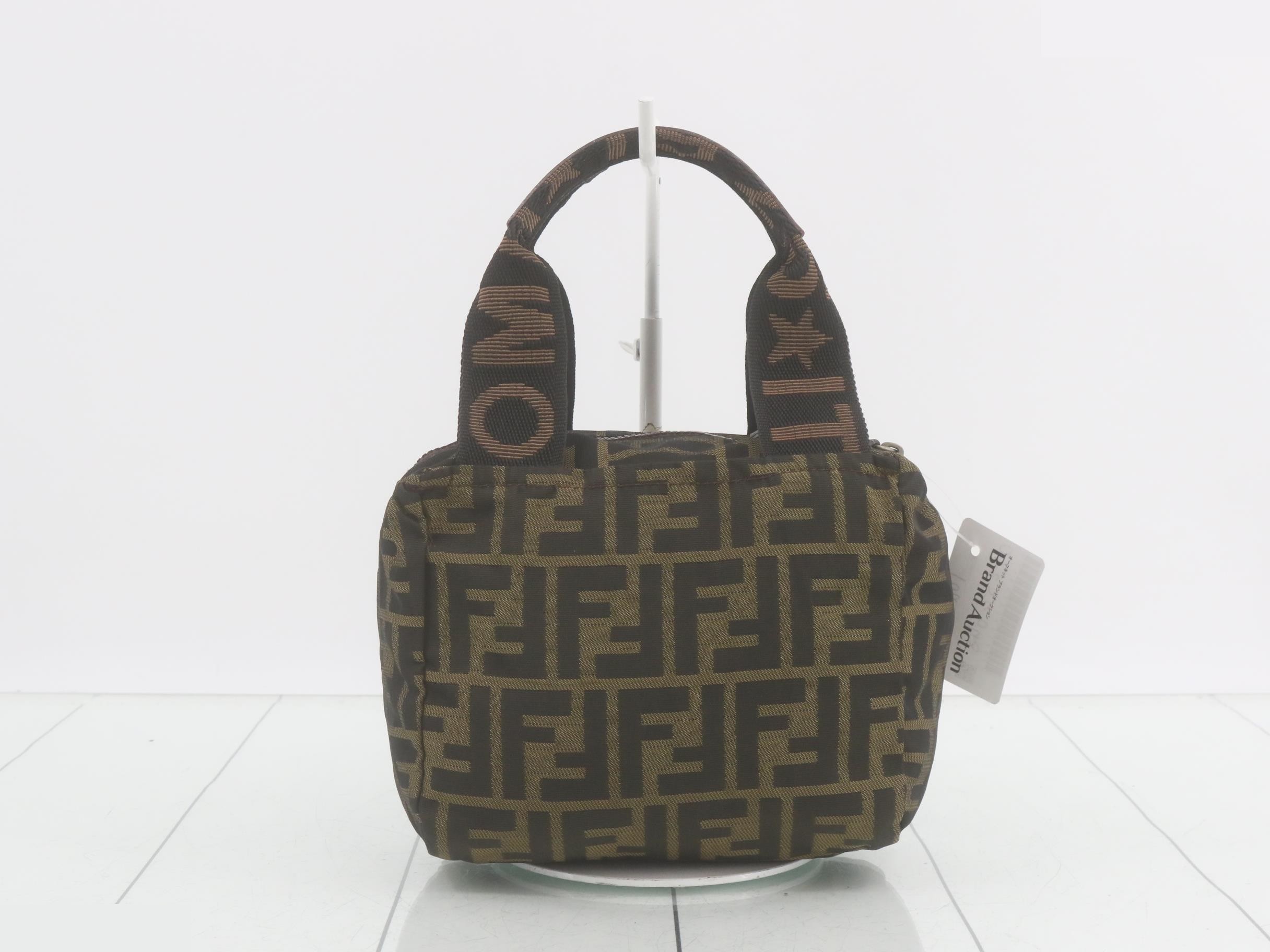 Mini tote bag zucca pattern — view 2