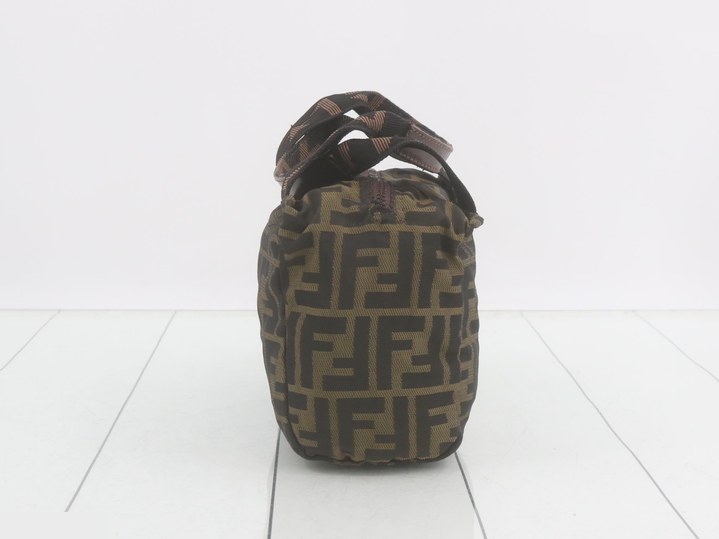 Mini tote bag zucca pattern — view 3