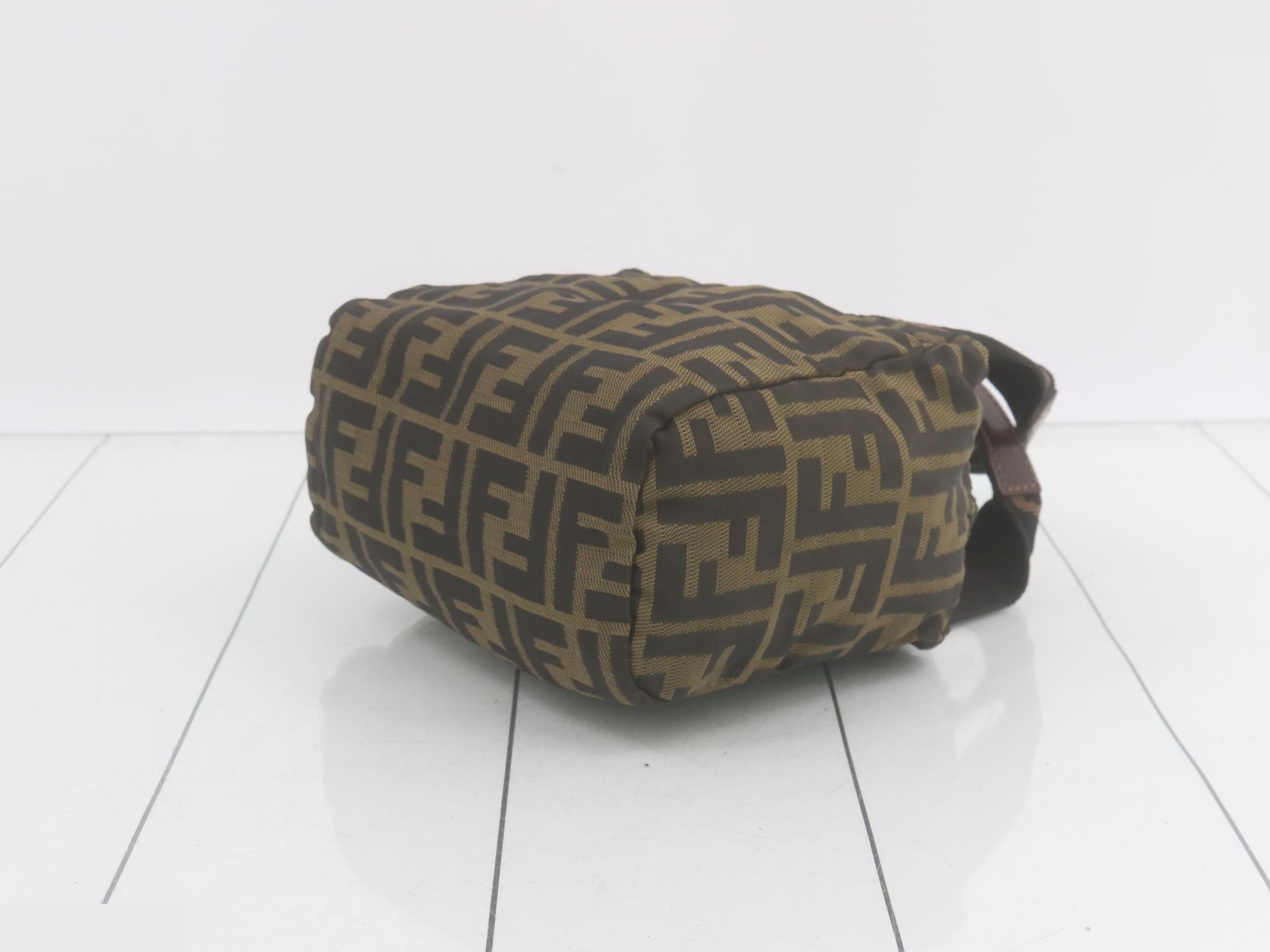 Mini tote bag zucca pattern — view 6