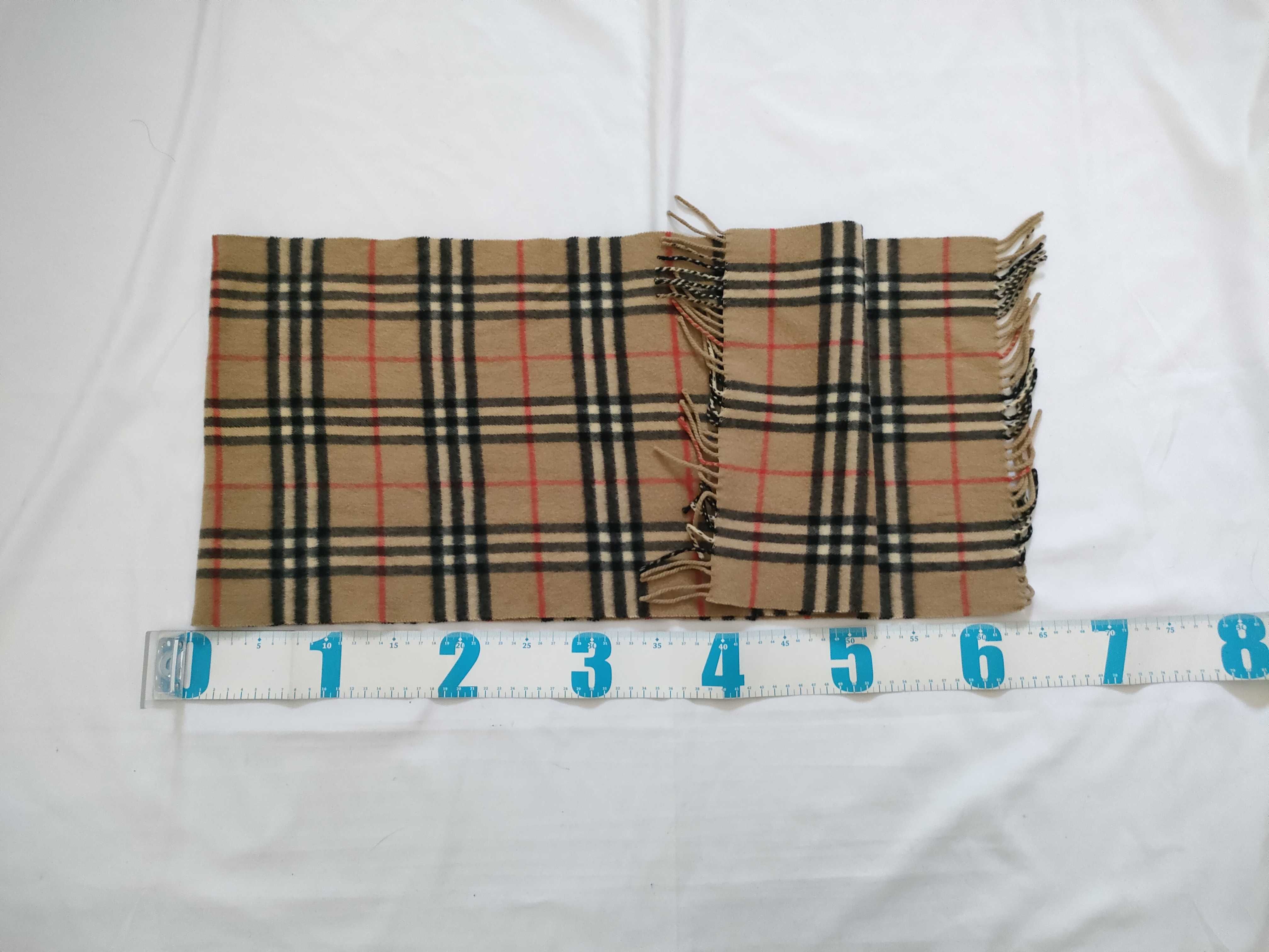 Nova Check Scarf, Beige, Other Accessories — view 2