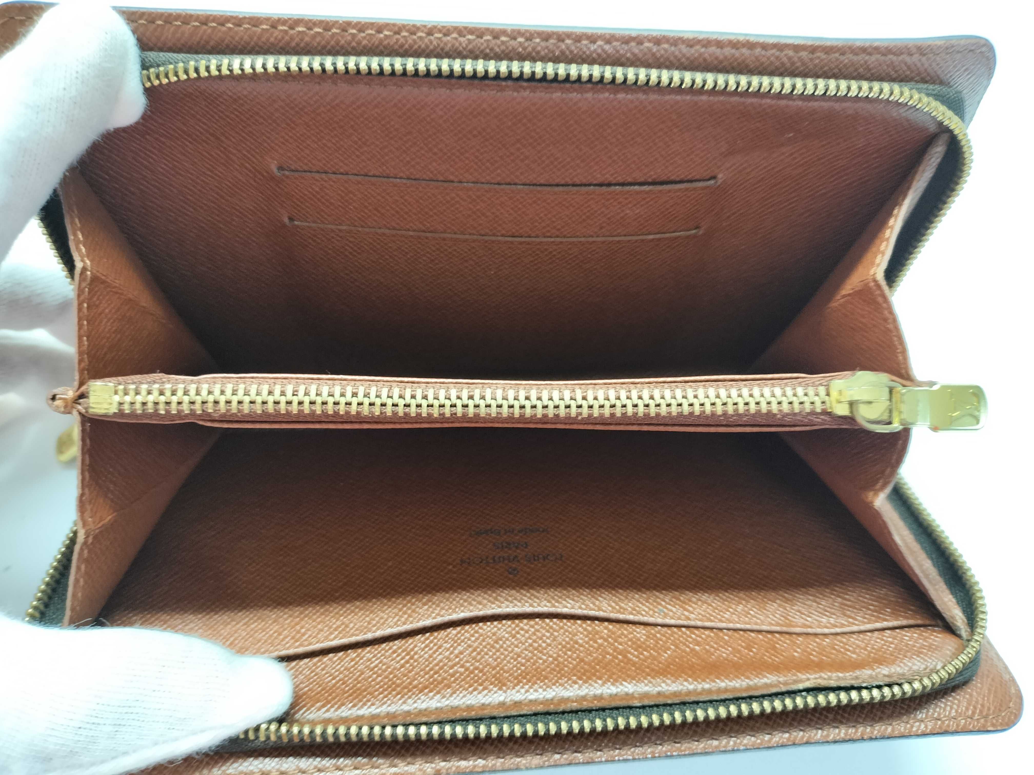 Monogram Portemonnaie Zip Wallet — view 8