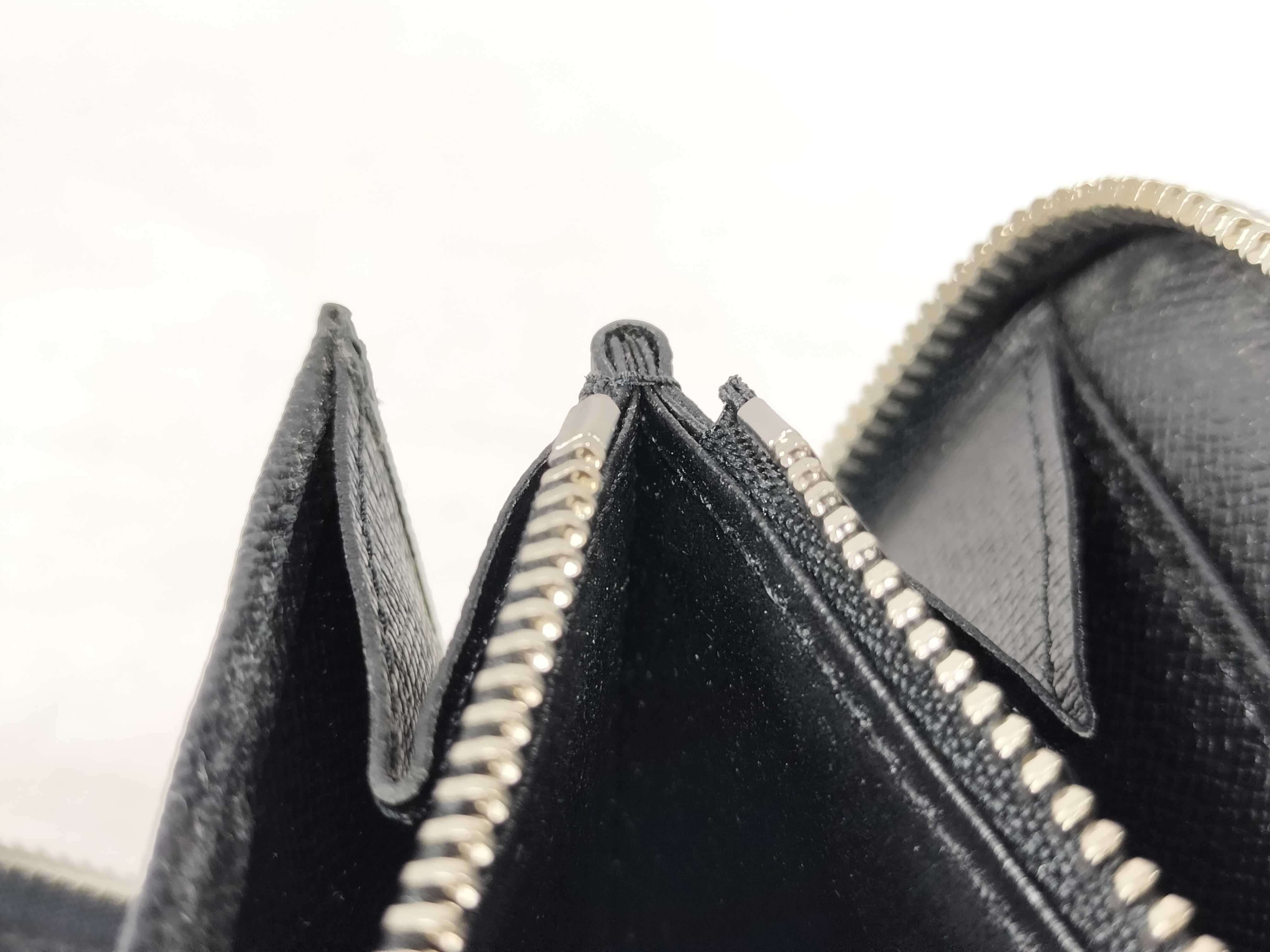 Damier Graphite Zippy Organizer Round Zipper Long Wallet — view 11
