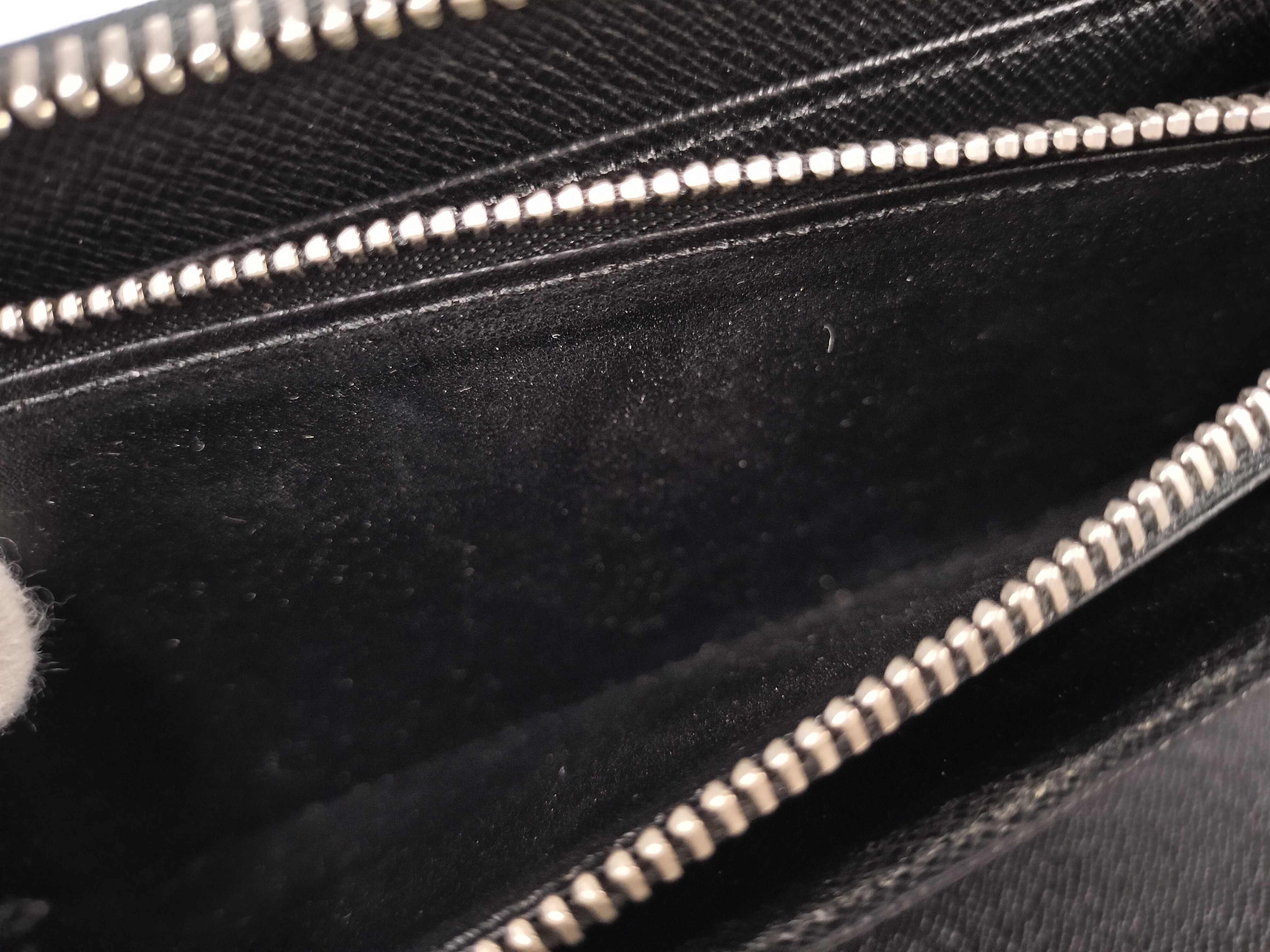 Damier Graphite Zippy Organizer Round Zipper Long Wallet — view 12