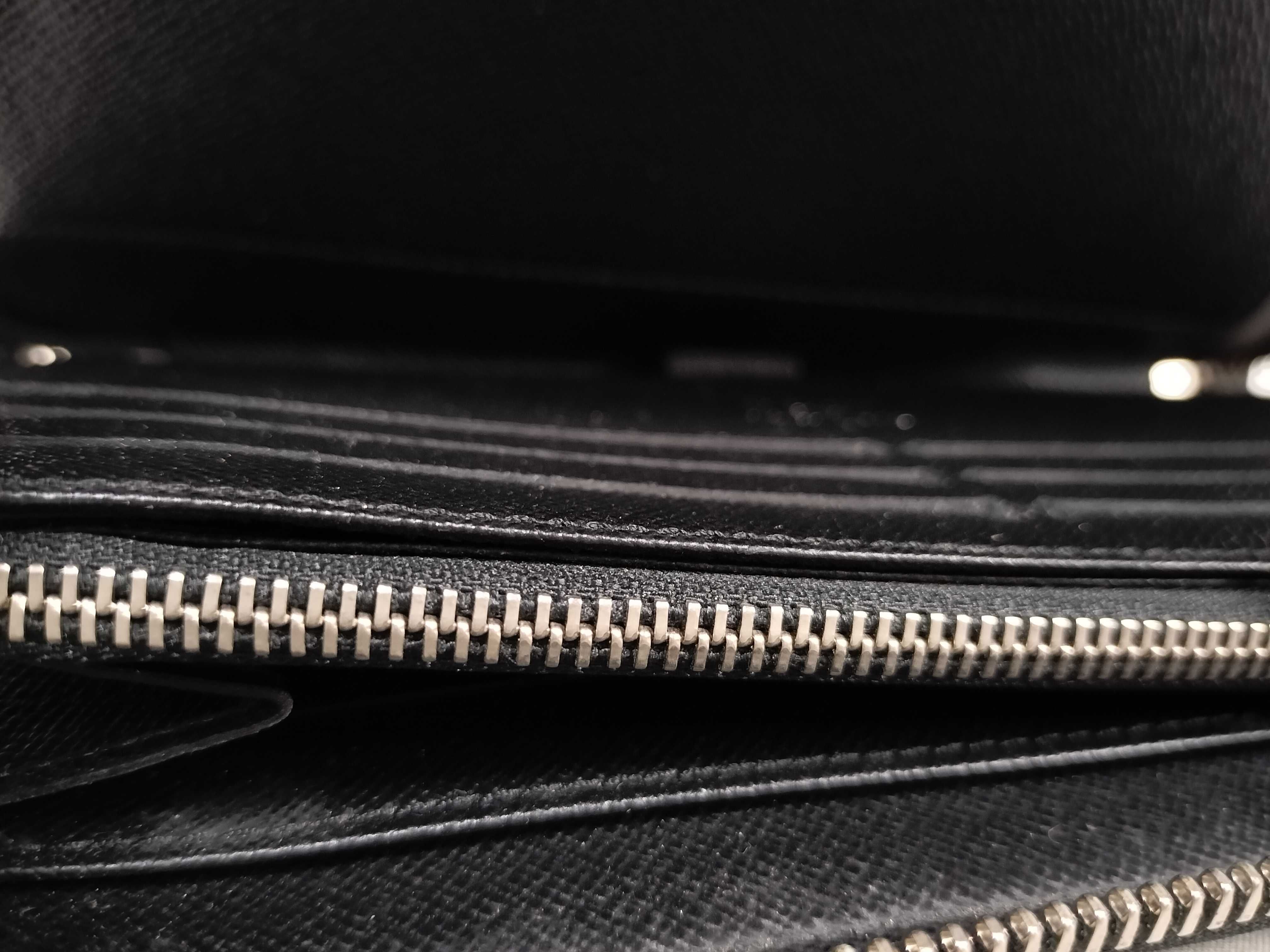 Damier Graphite Zippy Organizer Round Zipper Long Wallet — view 10