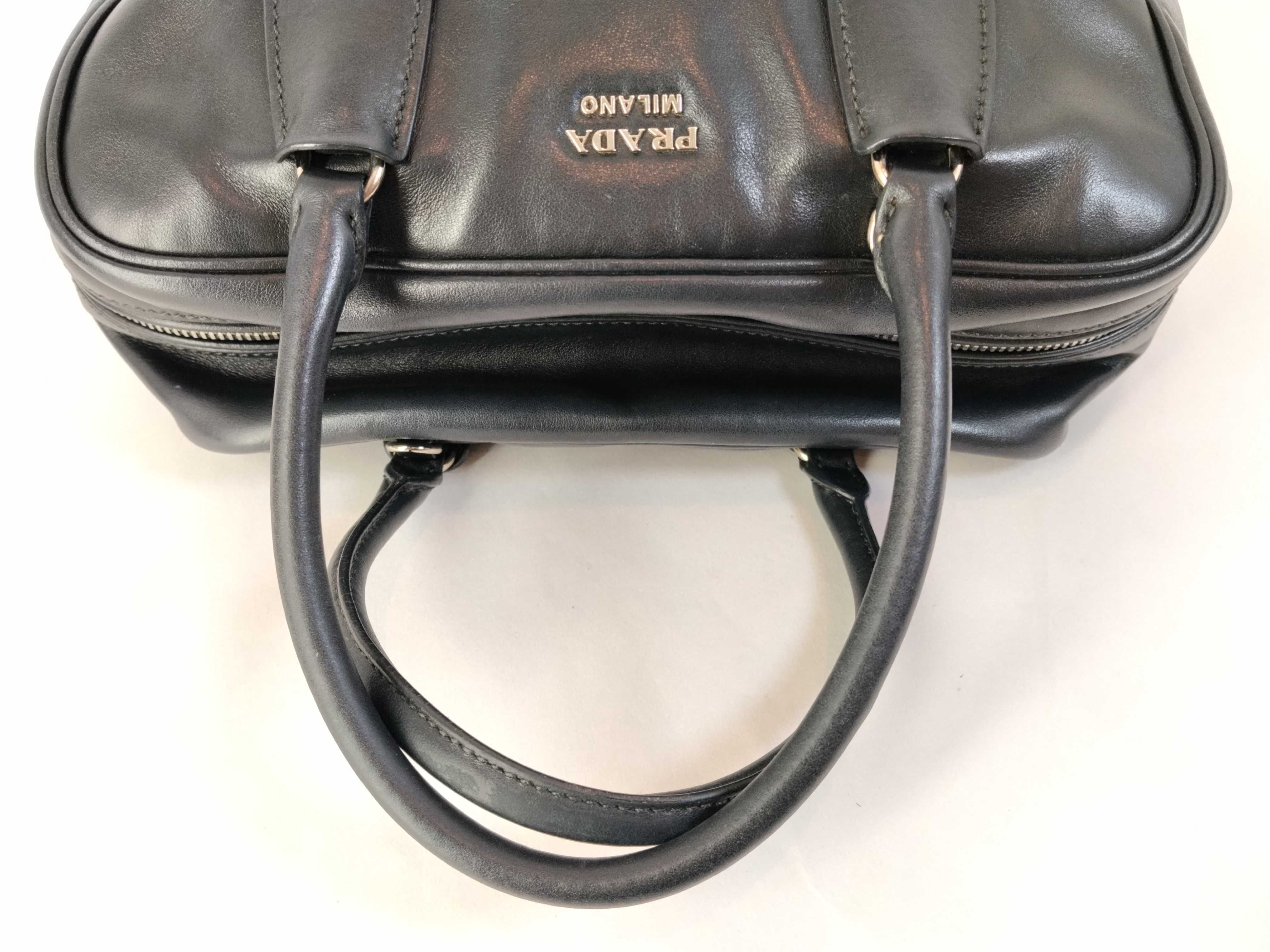 SG- Leather 2-Way Handbag Black — view 3
