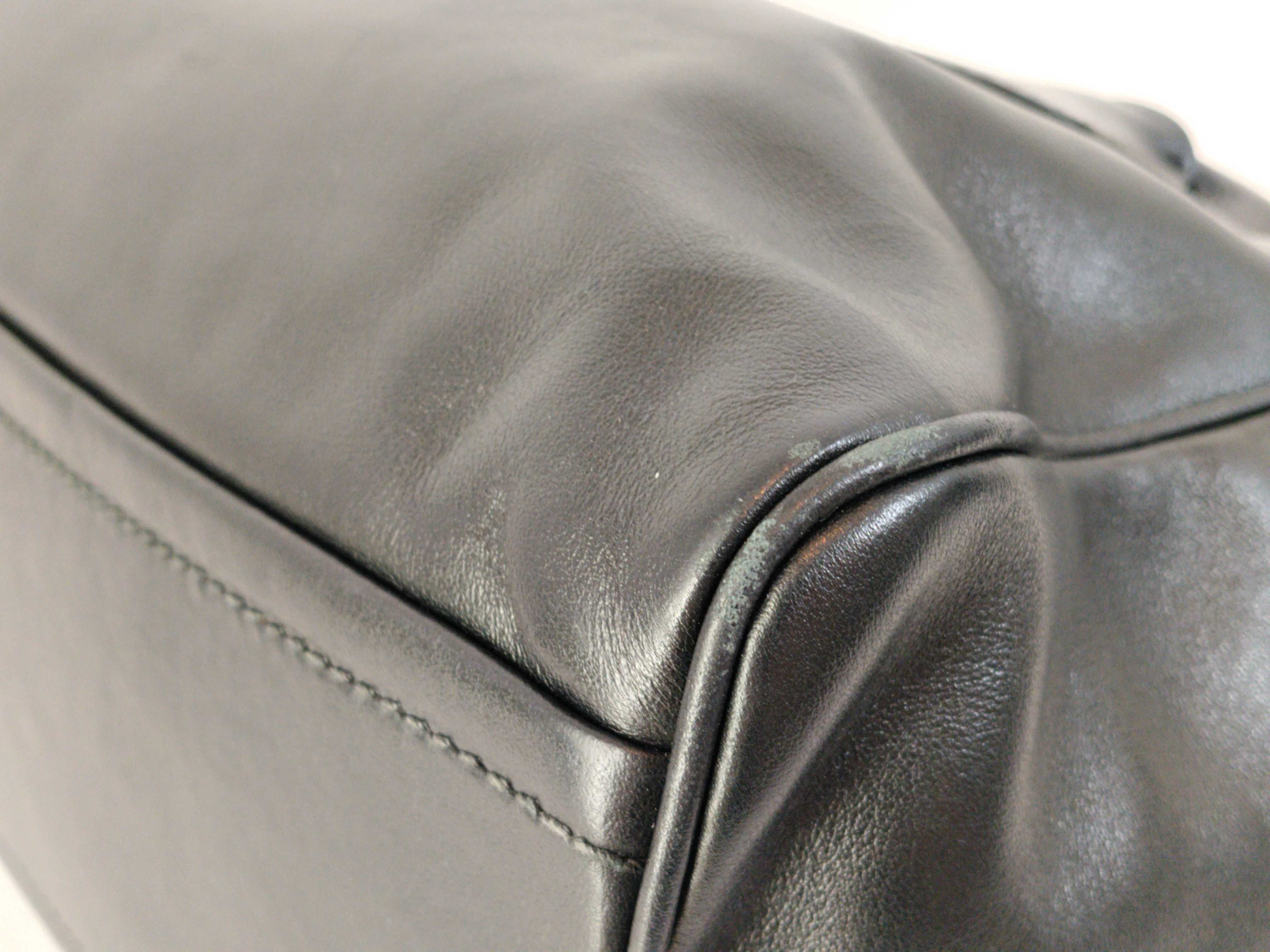 SG- Leather 2-Way Handbag Black — view 7