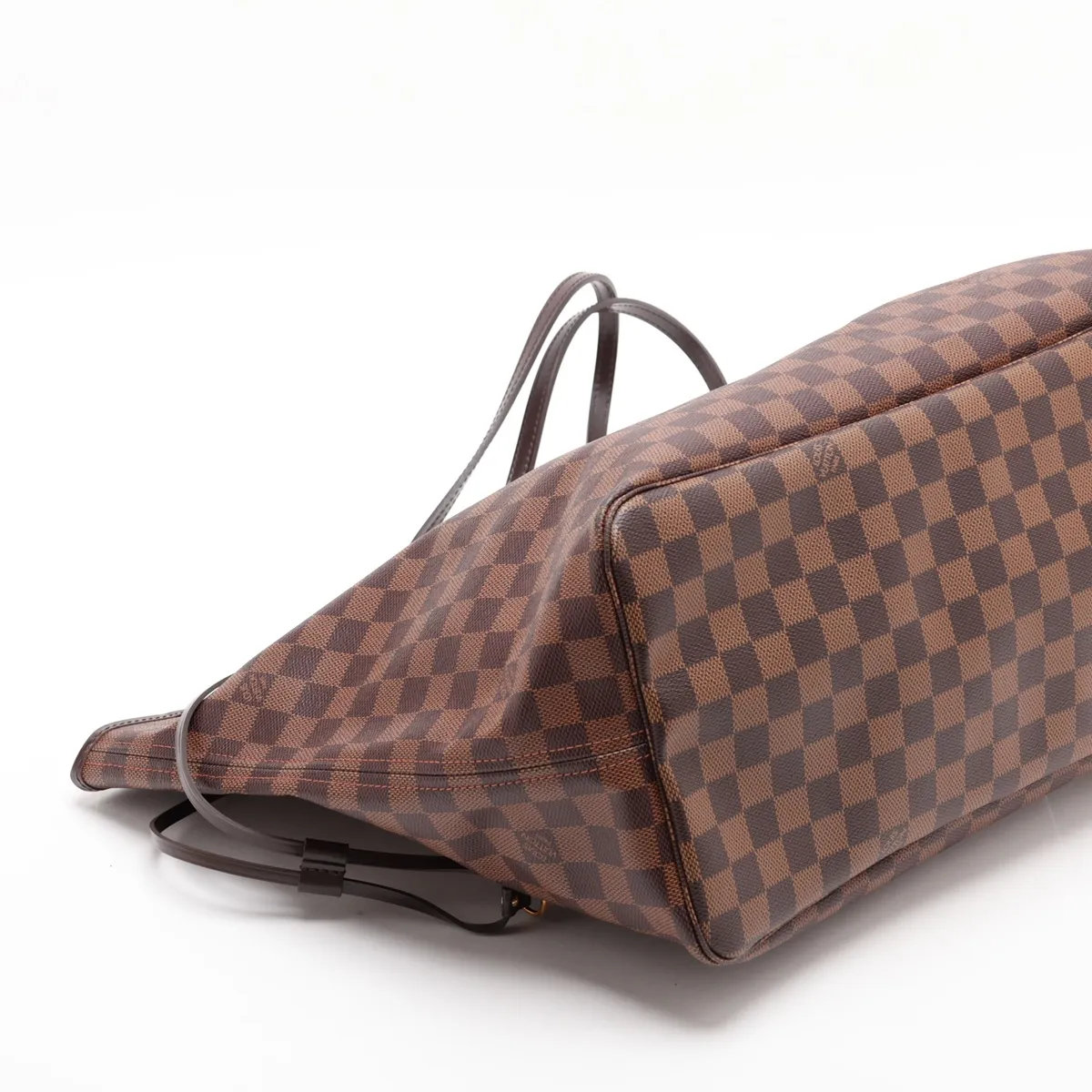Damier Neverfull GM N41357 SD0117 Brown Pouch - Out of shape, RFID detected. — view 4