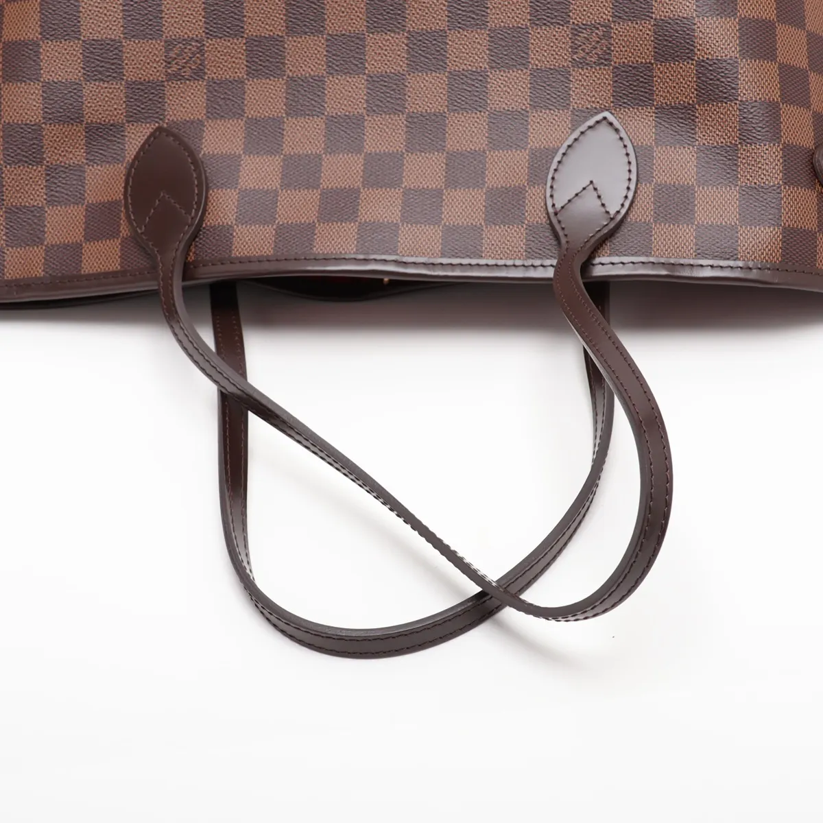 Damier Neverfull GM N41357 SD0117 Brown Pouch - Out of shape, RFID detected. — view 5
