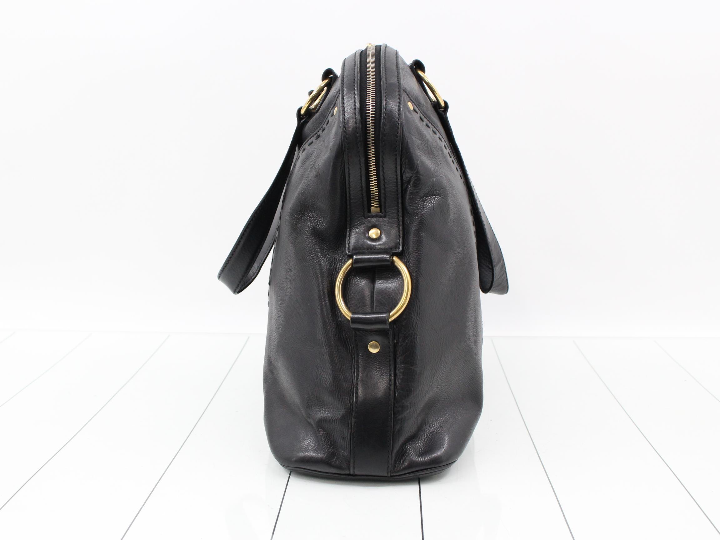 Muse Bag Leather Tote Bag with Dust Bag — view 3