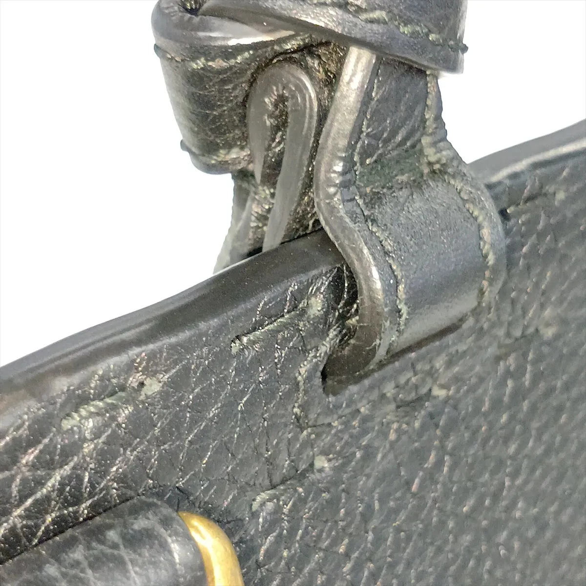 GG Marmont 442622 Leather 2-Way Handbag, Black — view 11